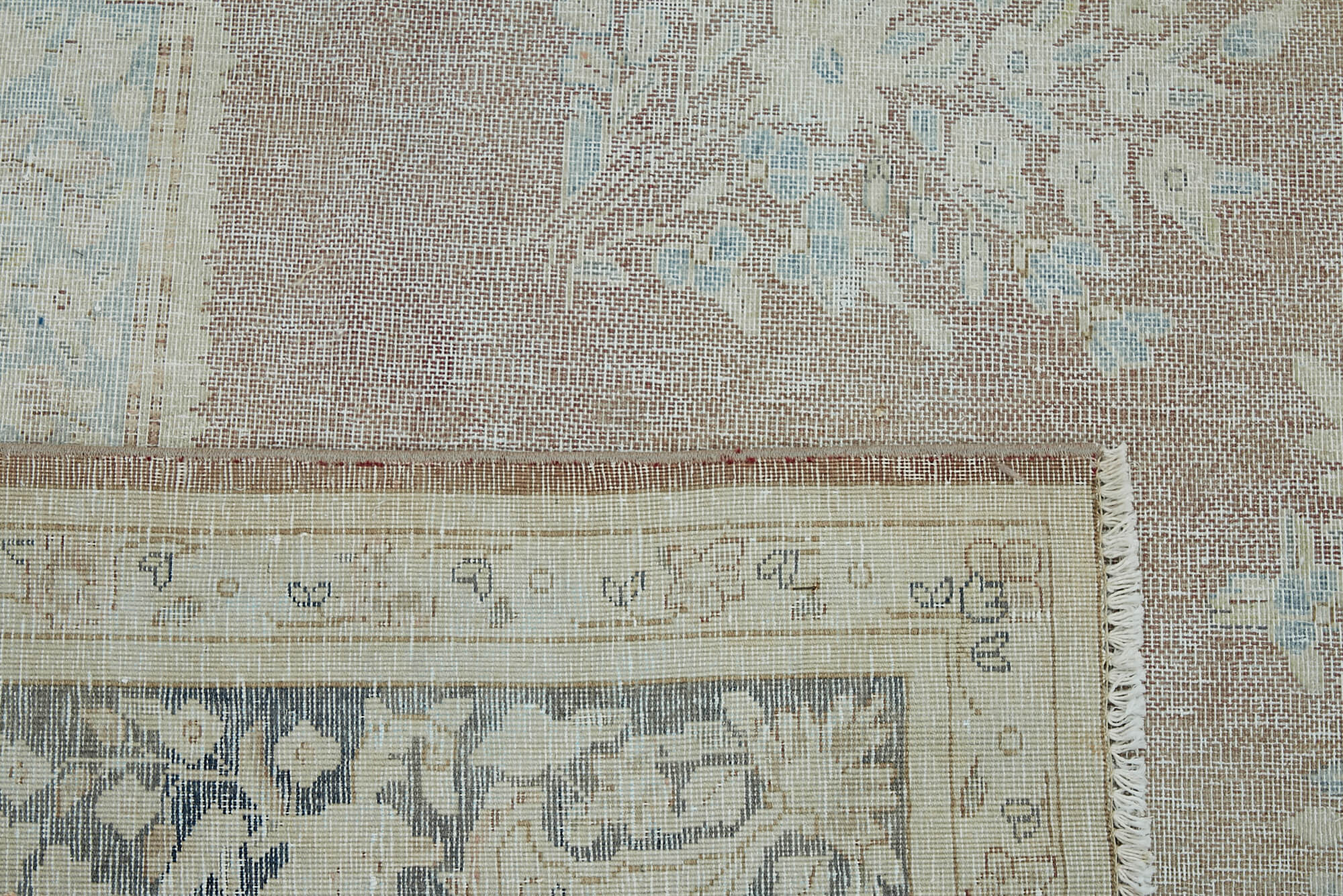 Beige Persian Handmade — 2.98 x 3.98
