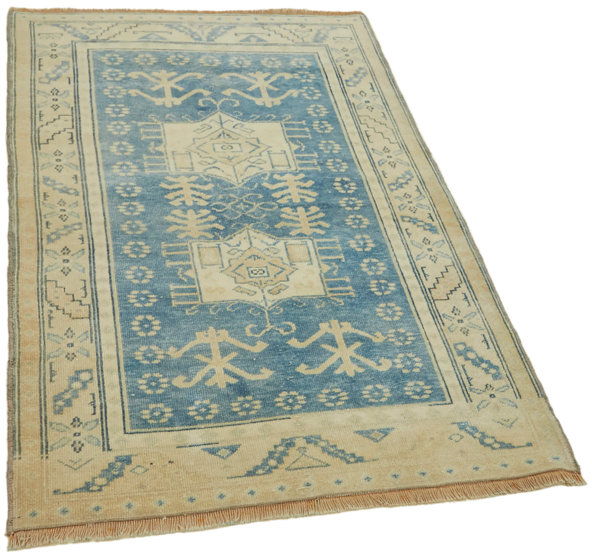 Beige Anadolu Hali Beige Rug — 0.97 x 1.47