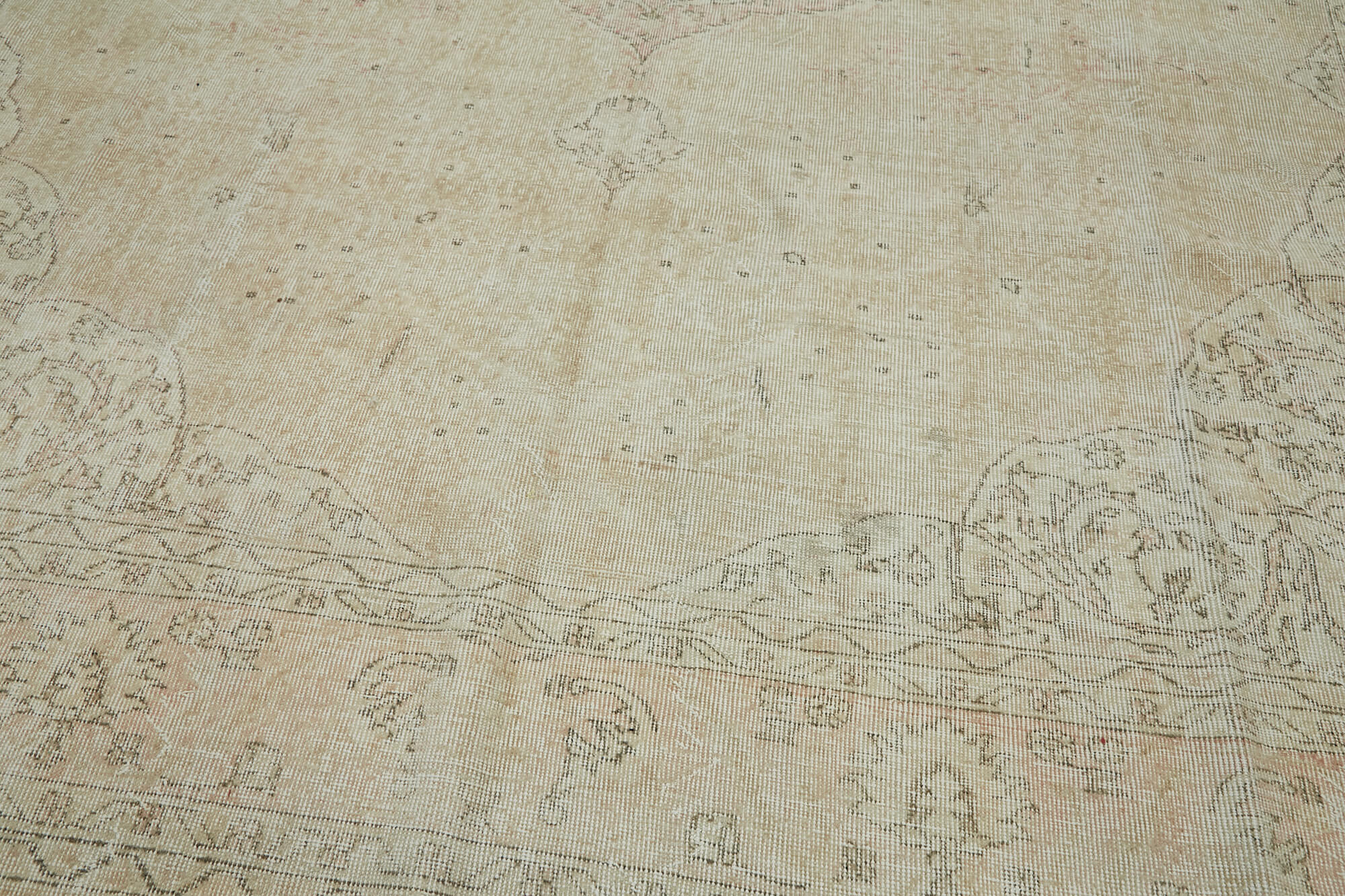 Beige Persian Handmade — 2.90 x 3.95