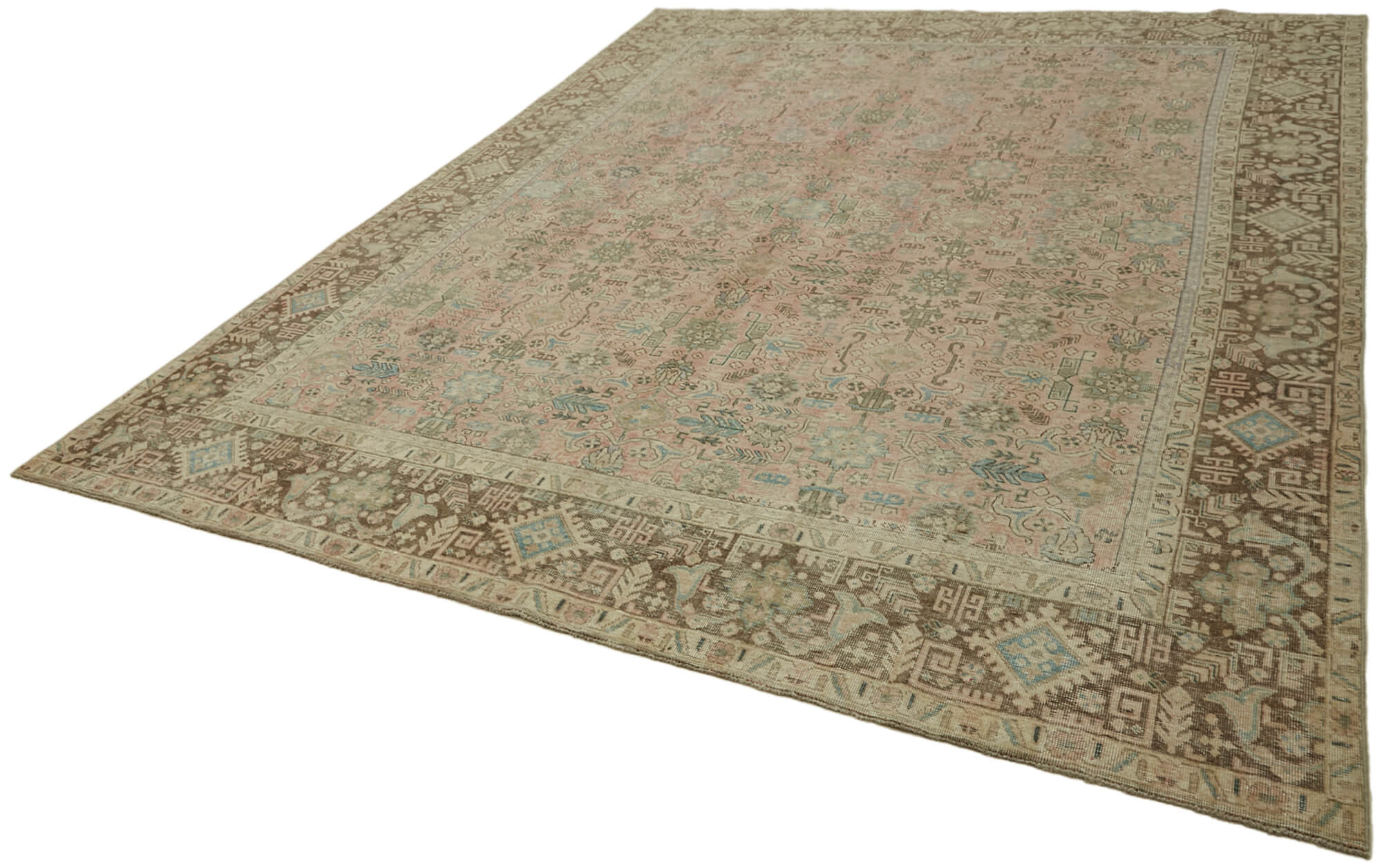 Beige Persian Handmade — 2.95 x 3.79