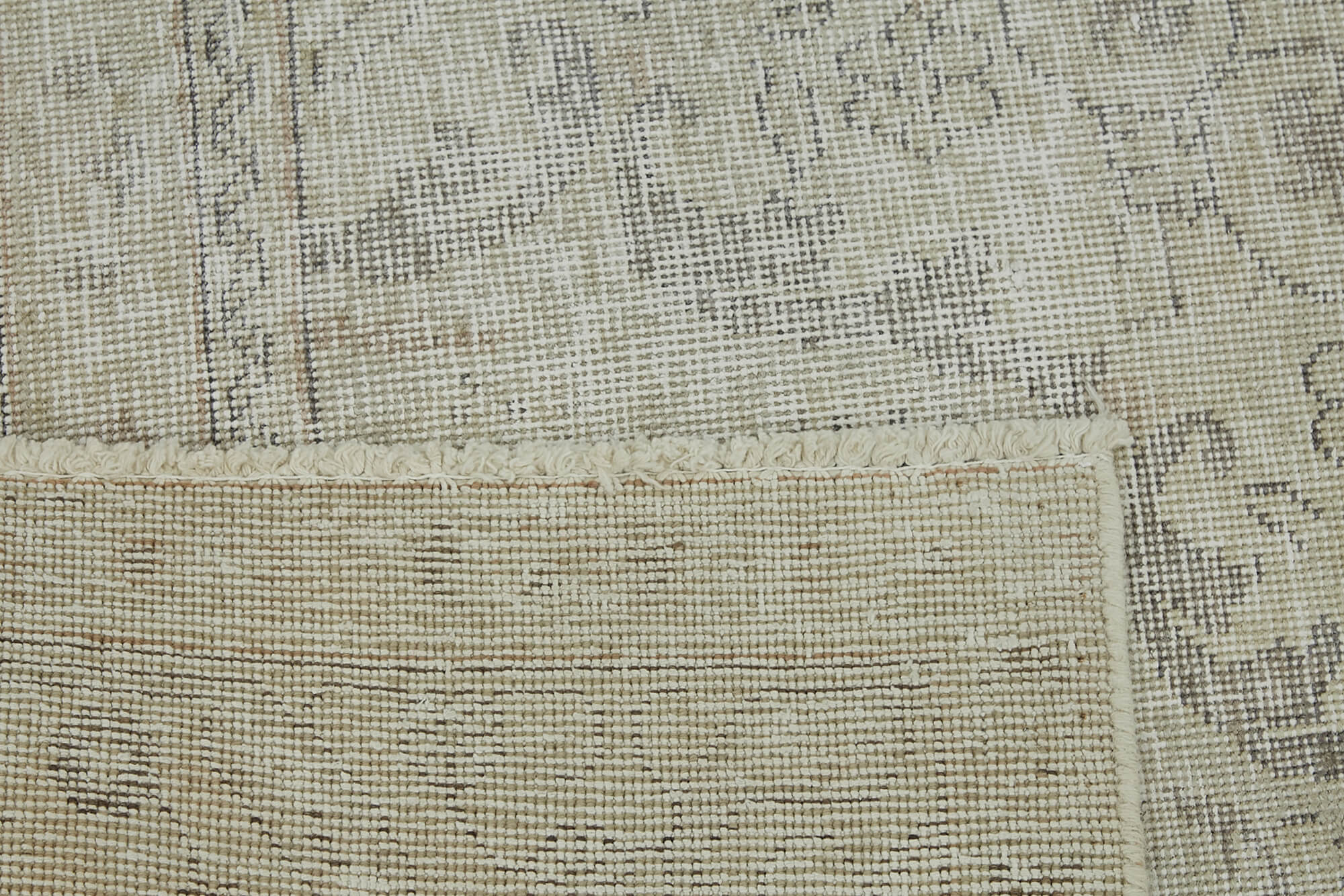 Beige Persian Handmade — 2.86 x 3.77