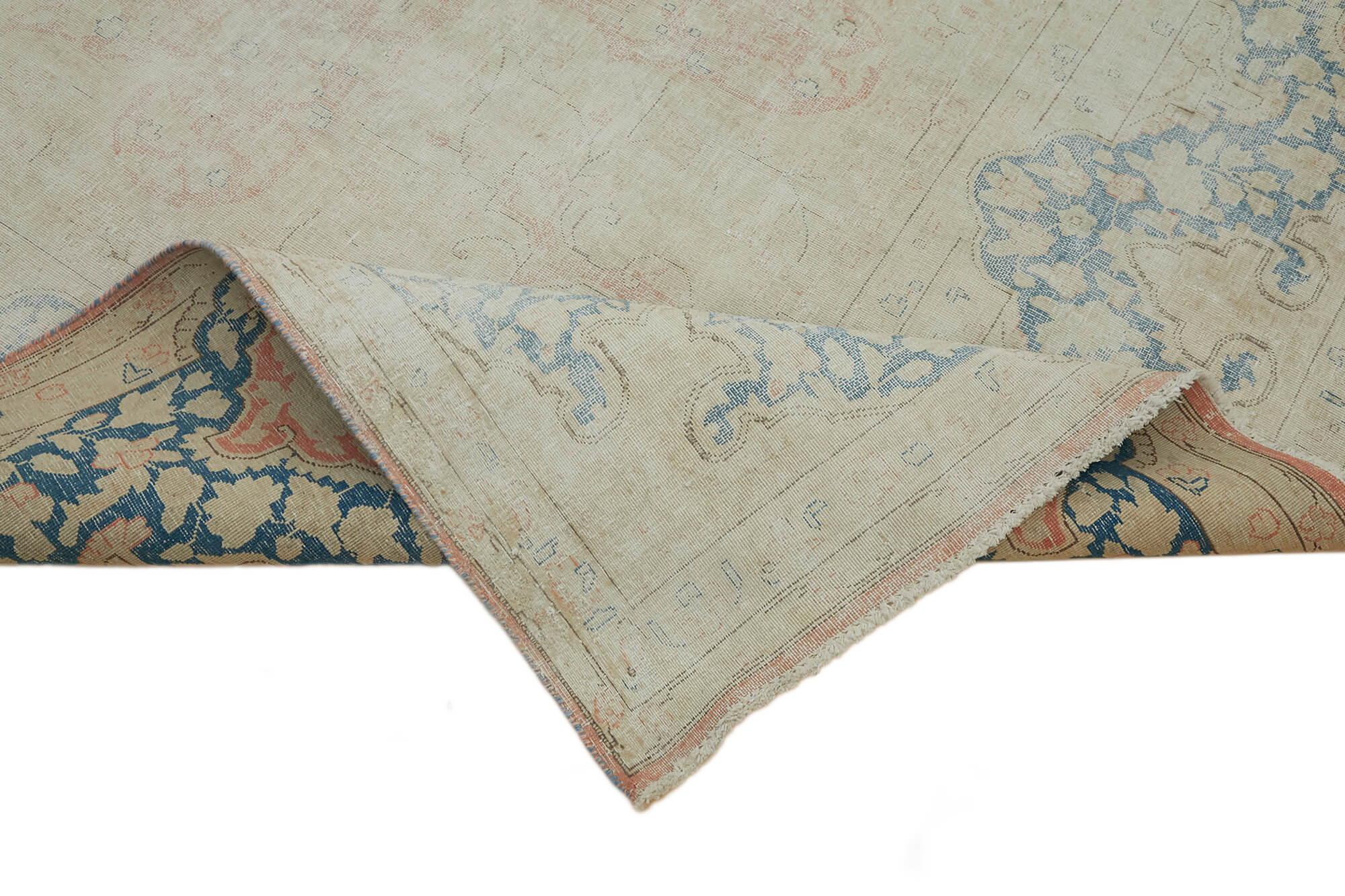 Beige Persian Handmade — 3.04 x 4.16