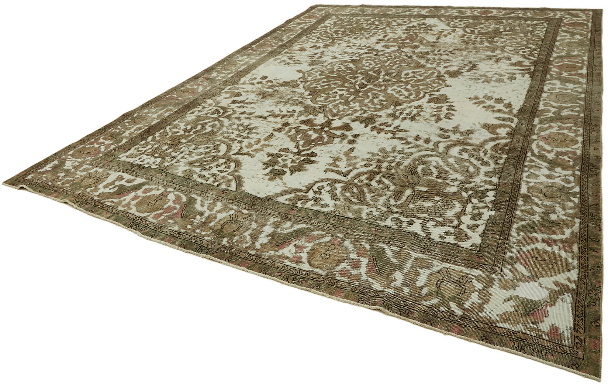 Beige Persian Handmade — 2.84 x 3.83