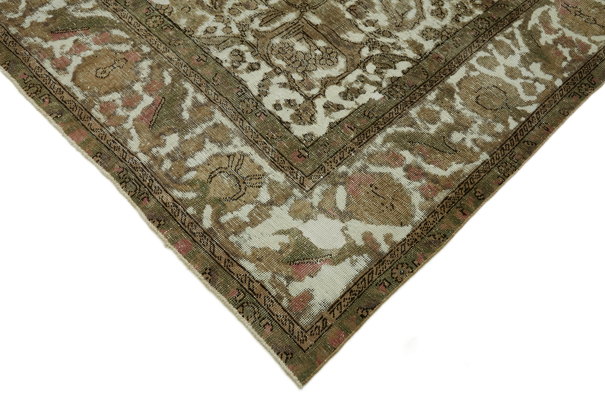 Beige Persian Handmade — 2.84 x 3.83
