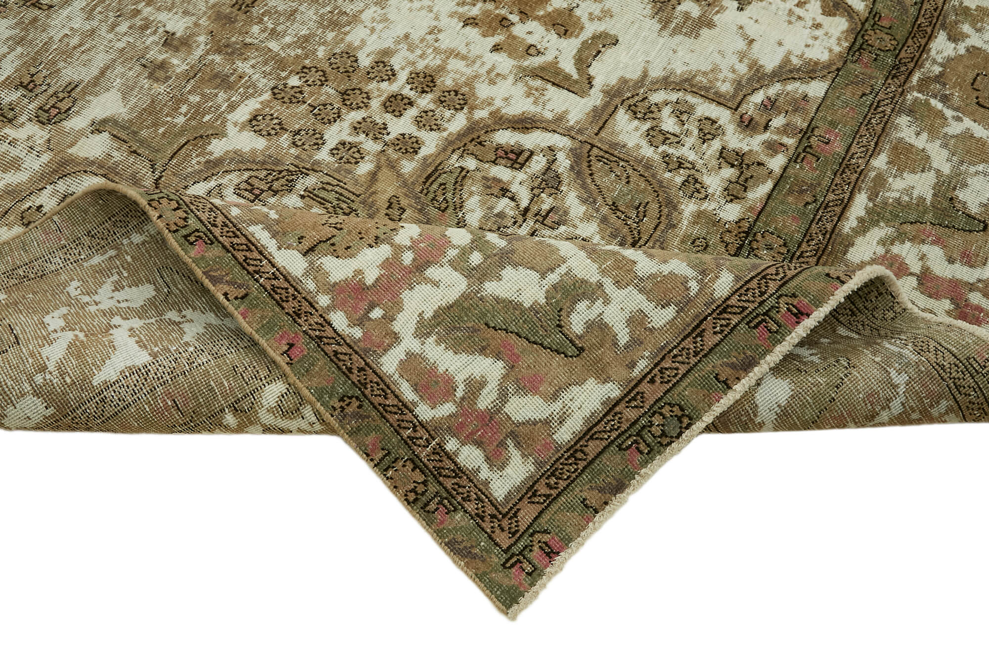 Beige Persian Handmade — 2.84 x 3.83