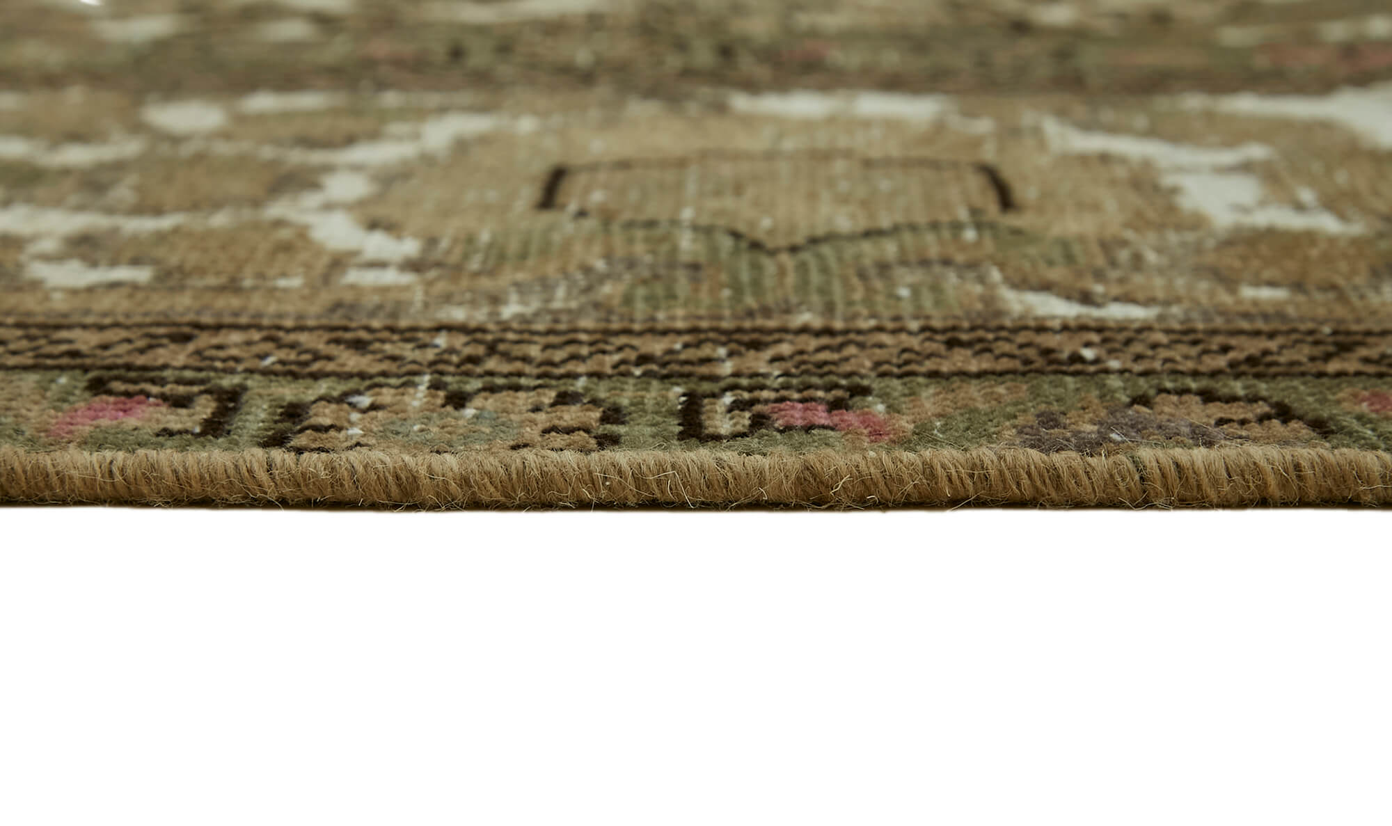 Beige Persian Handmade — 2.84 x 3.83