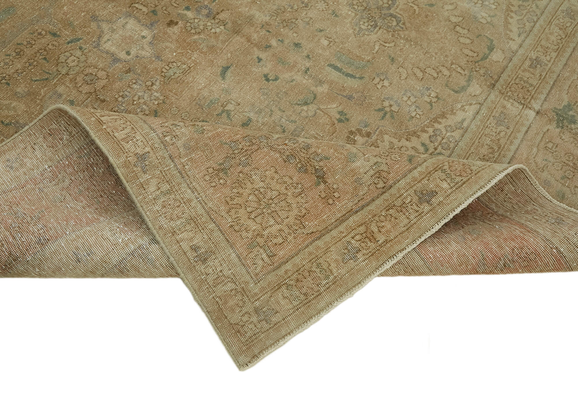 Beige Persian Handmade — 2.52 x 3.45