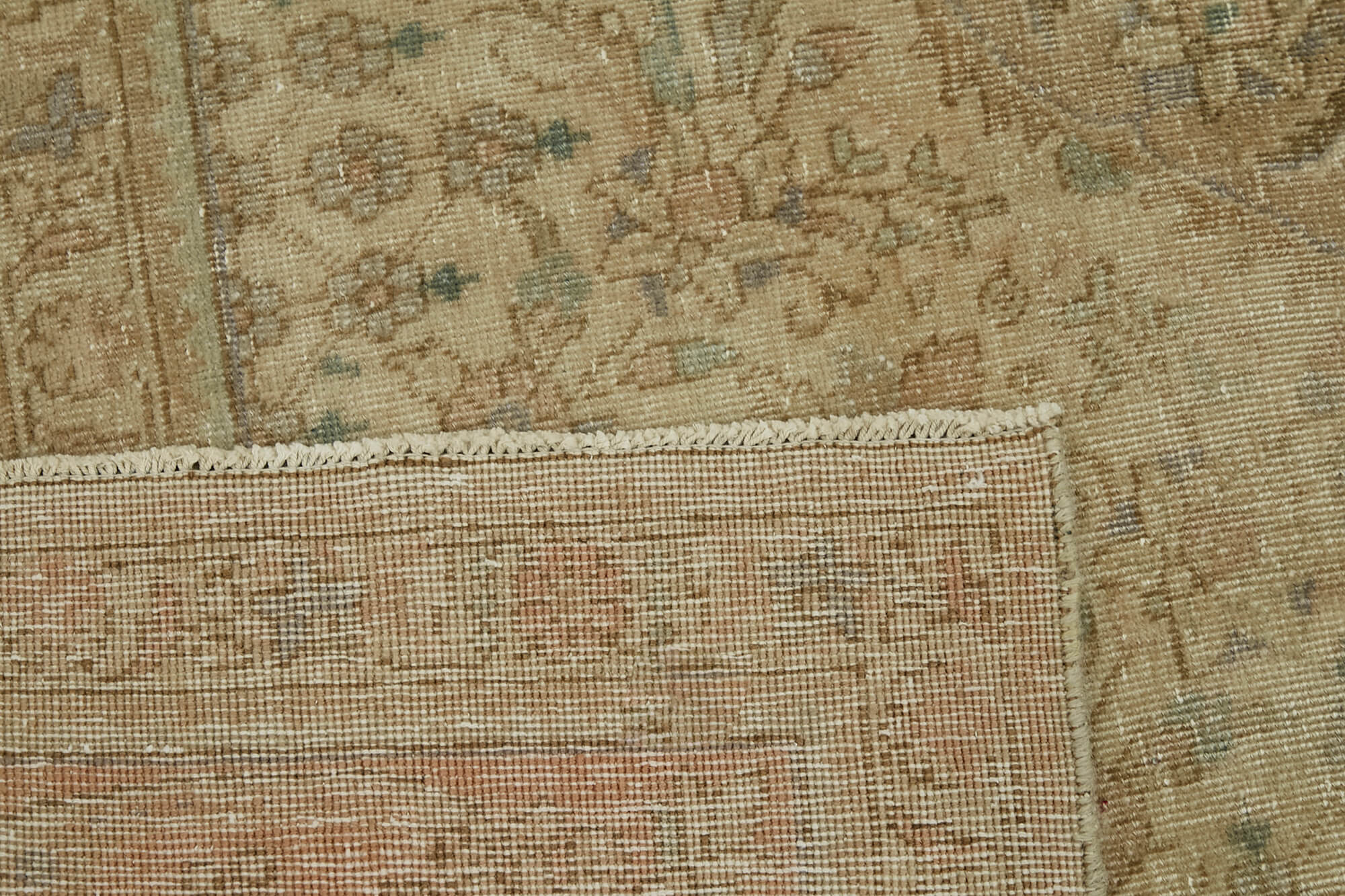 Beige Persian Handmade — 2.52 x 3.45