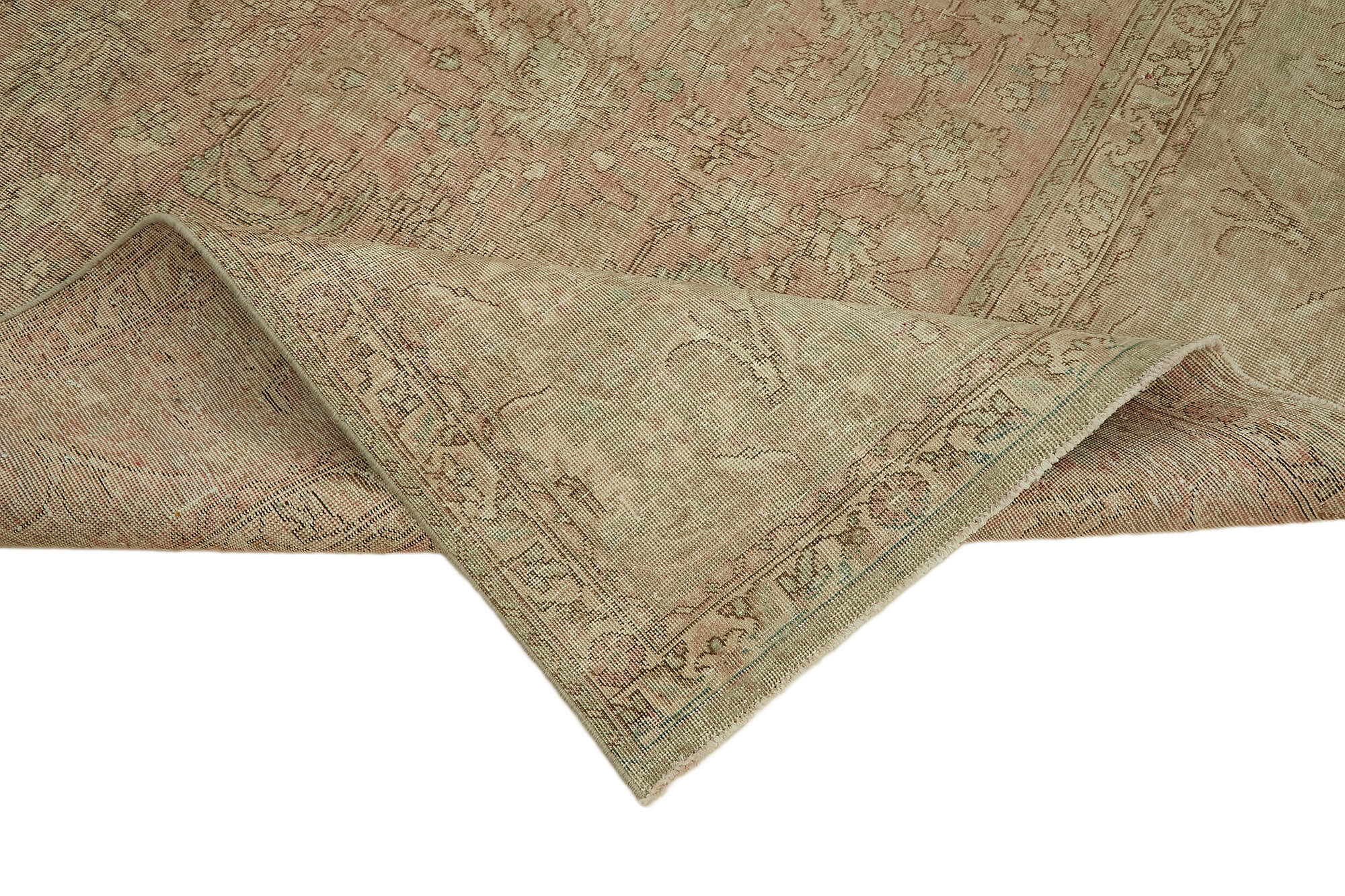 Beige Persian Handmade — 2.93 x 3.46