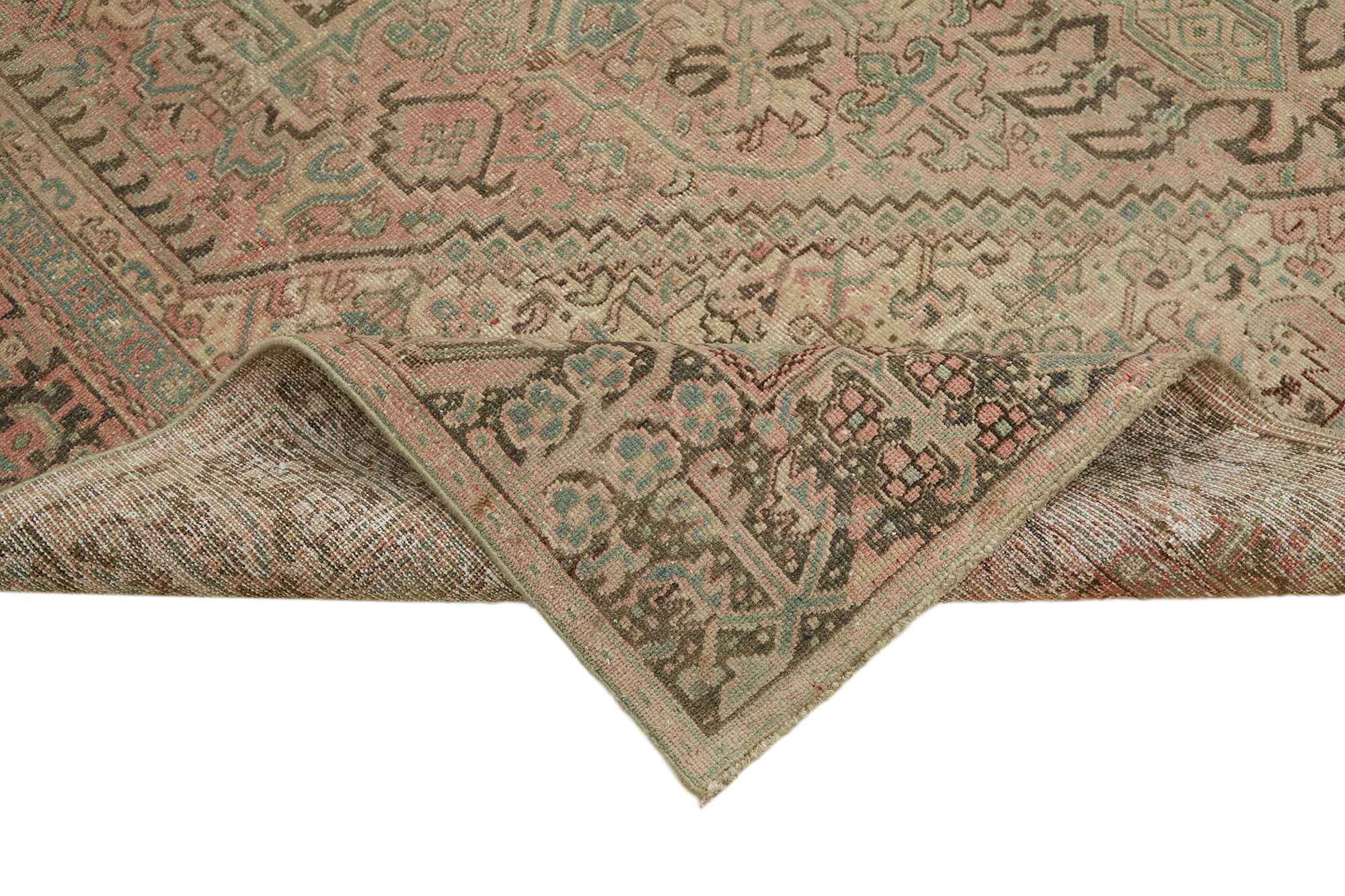 Beige Persian Handmade — 2.57 x 3.38