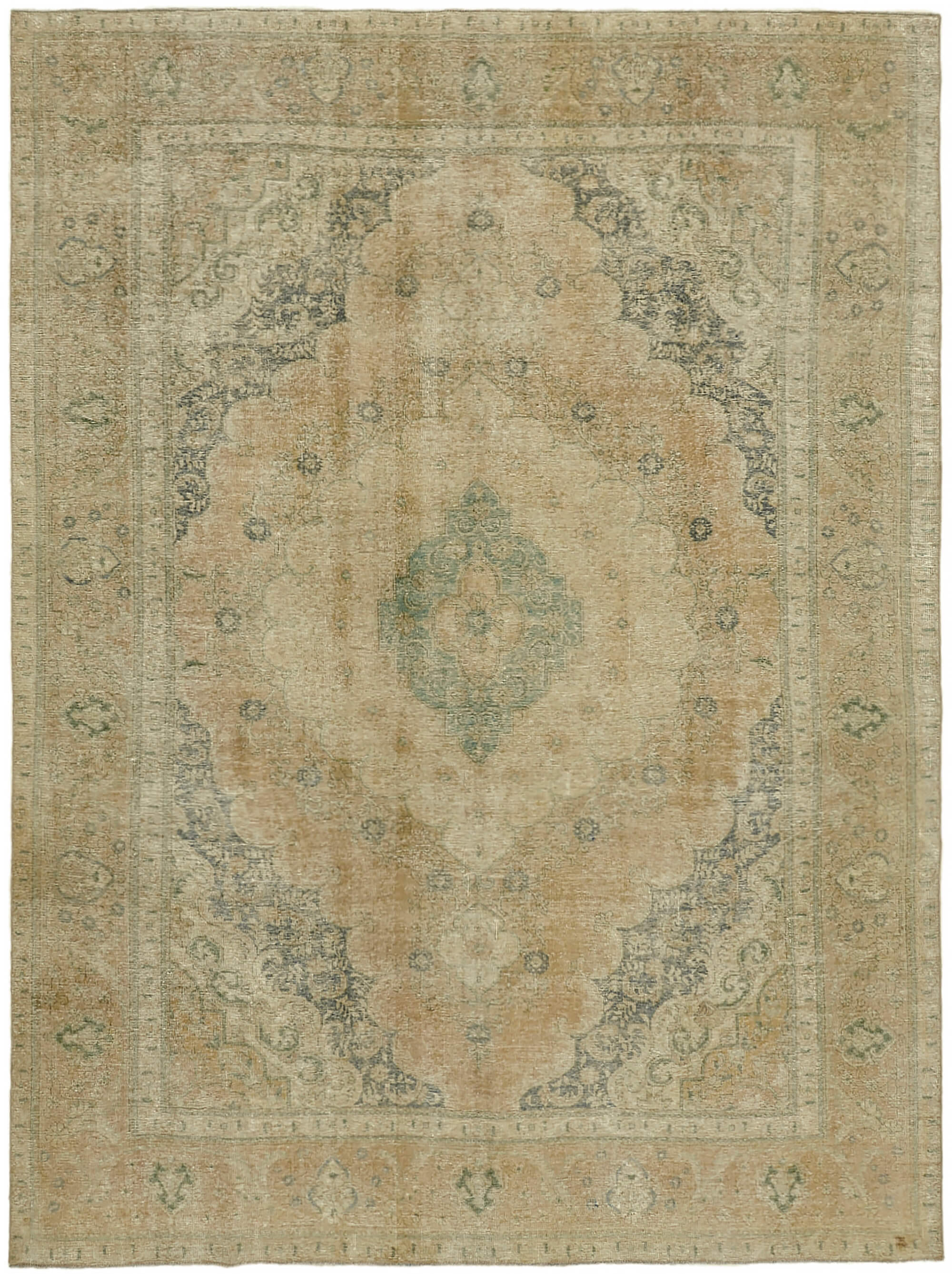 Beige Persian Handmade — 2.88 x 3.78