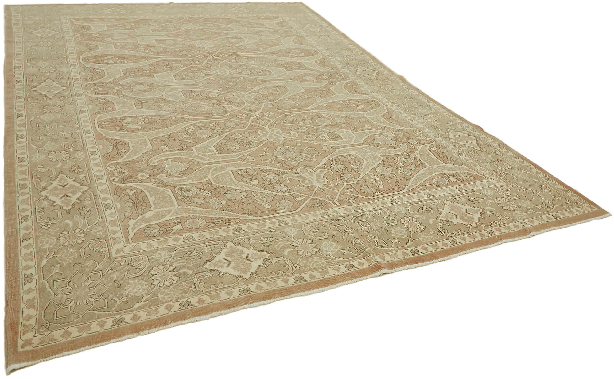 Beige Persian Handmade — 2.66 x 3.40