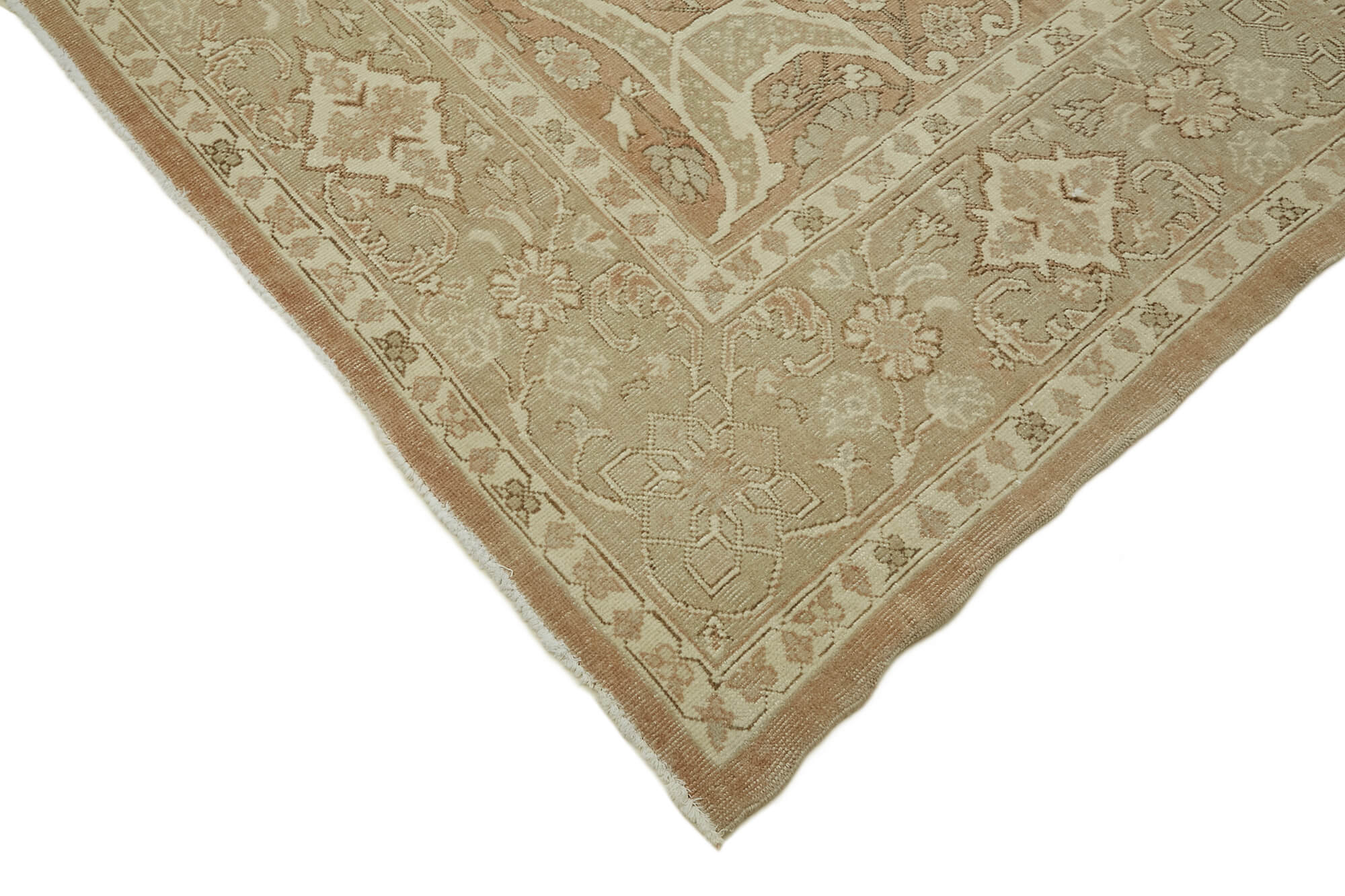Beige Persian Handmade — 2.66 x 3.40