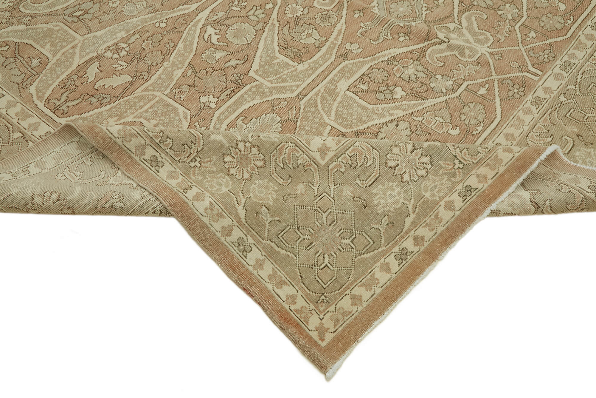 Beige Persian Handmade — 2.66 x 3.40