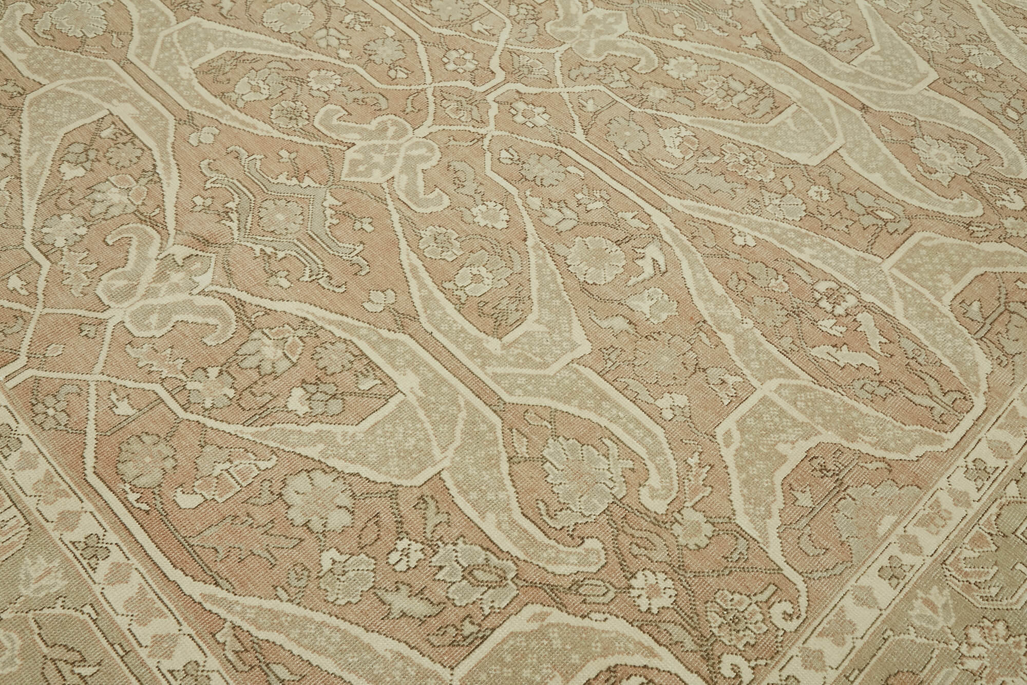 Beige Persian Handmade — 2.66 x 3.40