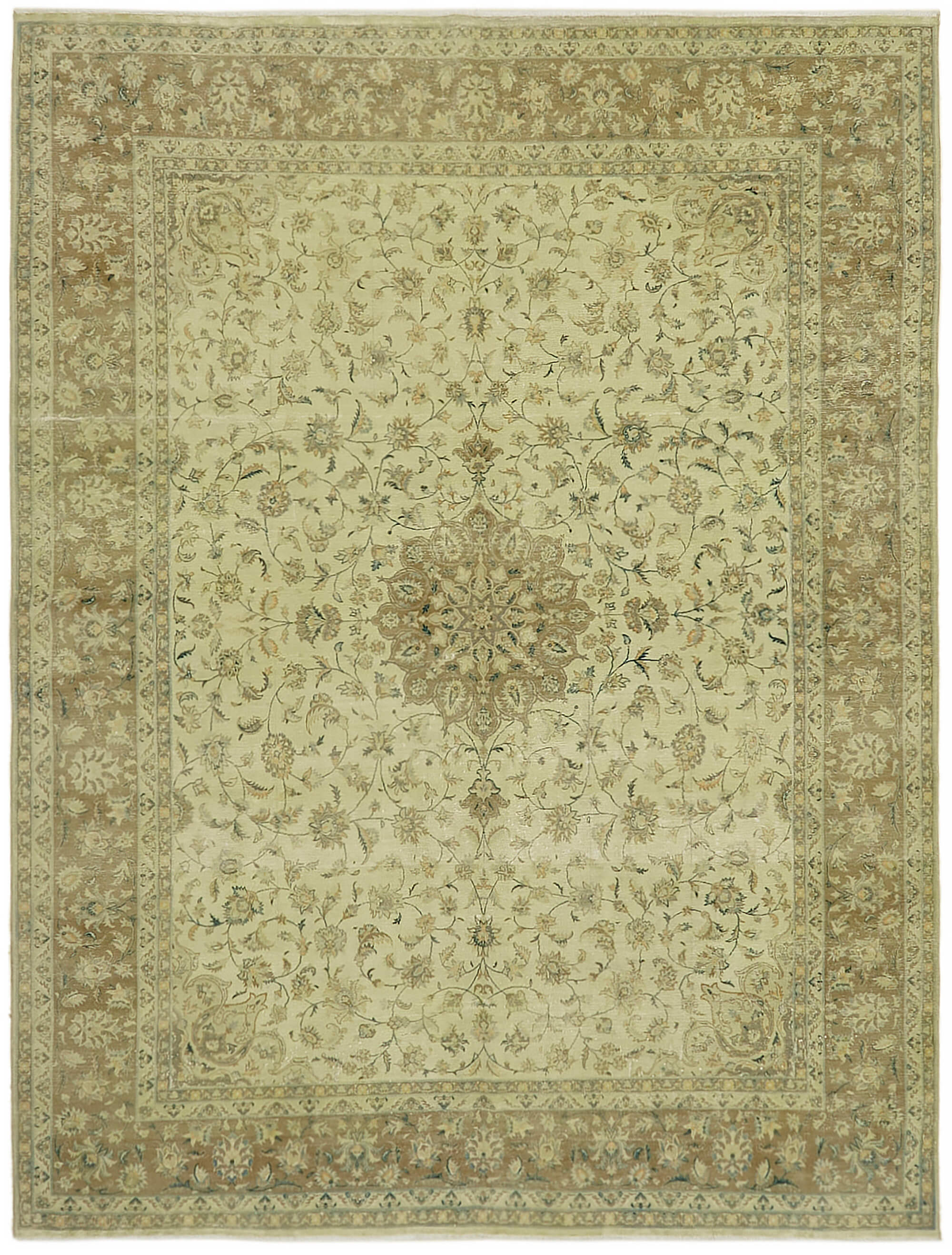 Beige Persian Handmade — 2.45 x 3.10