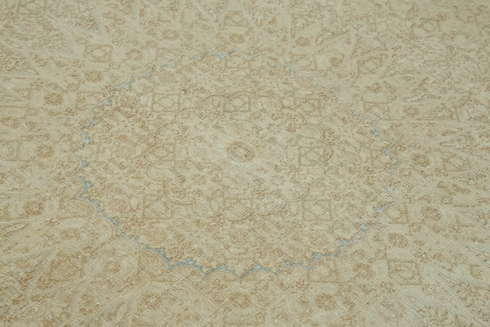 Beige Persian Handmade — 2.11 x 2.86