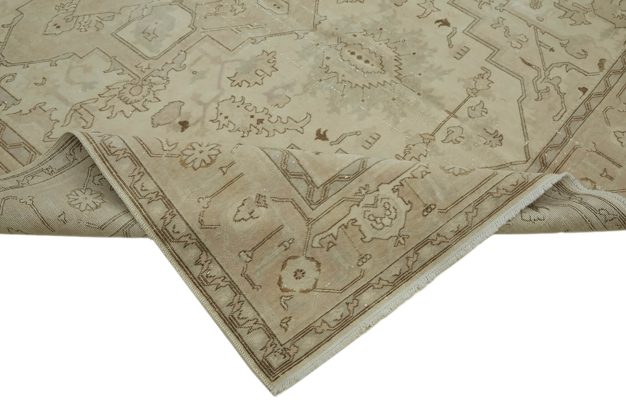 Beige Persian Handmade — 2.17 x 2.85