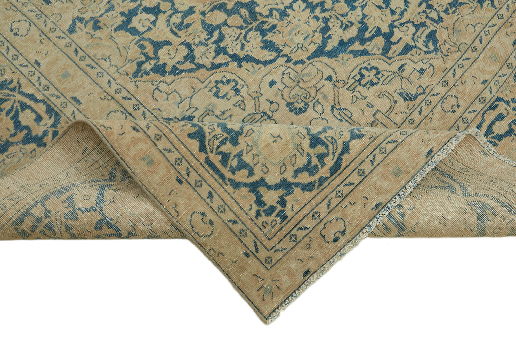 Beige Persian Handmade — 3.07 x 4.36