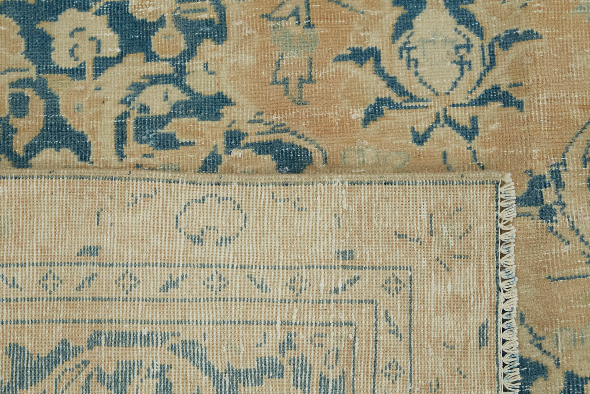 Beige Persian Handmade — 3.07 x 4.36