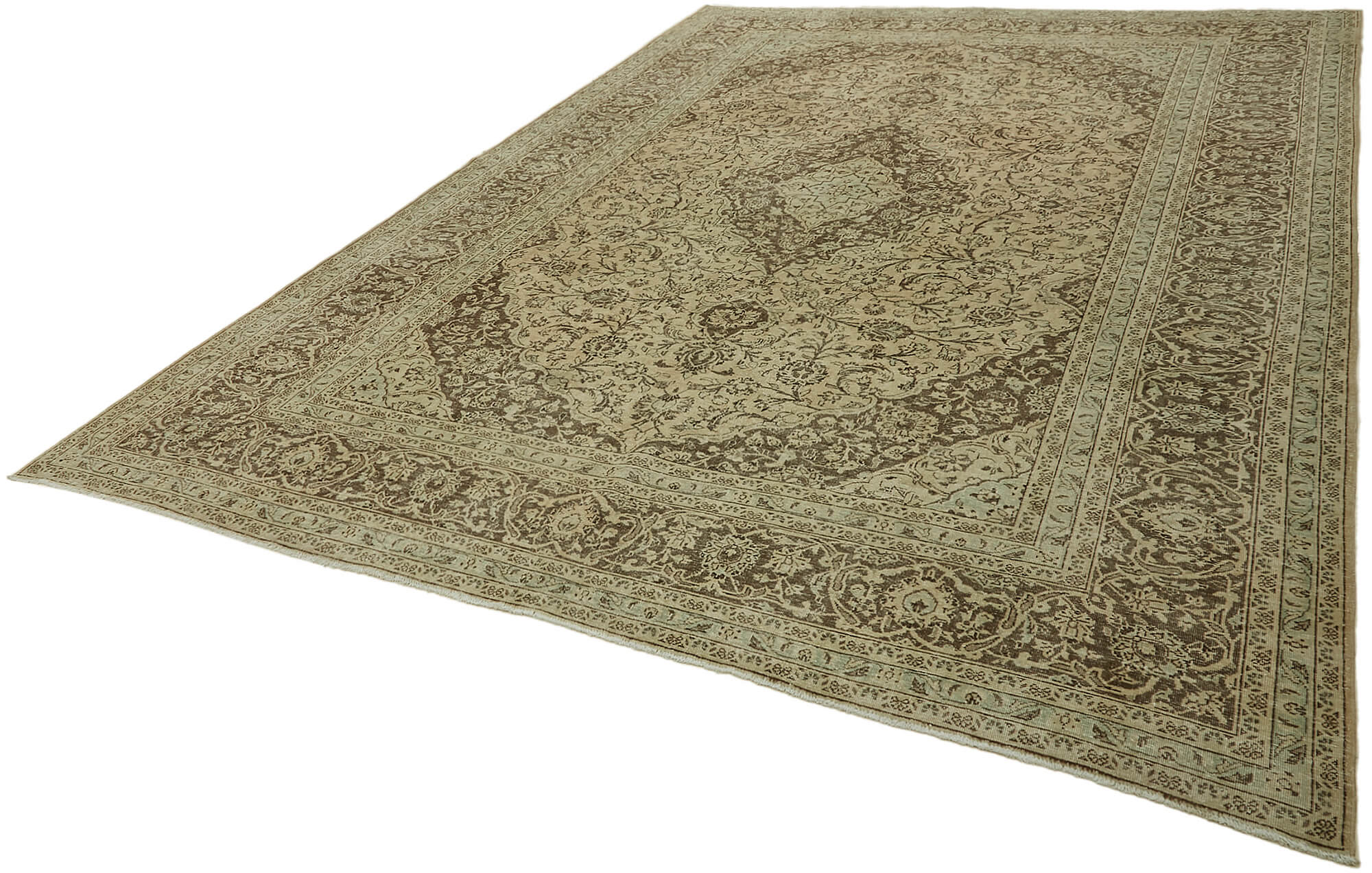 Beige Persian Handmade — 2.92 x 4.08