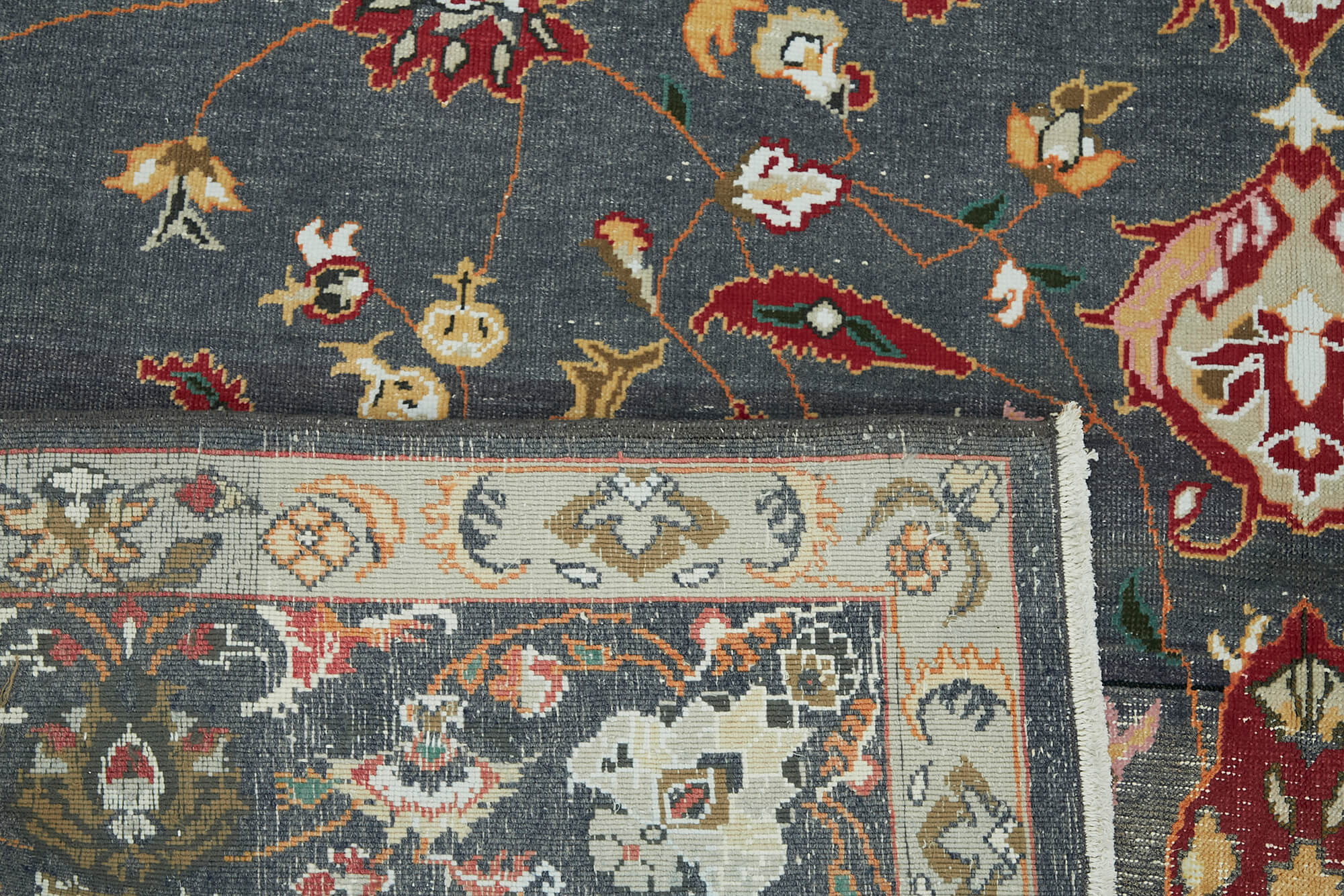 Pewter Persian — 2.45 x 3.68