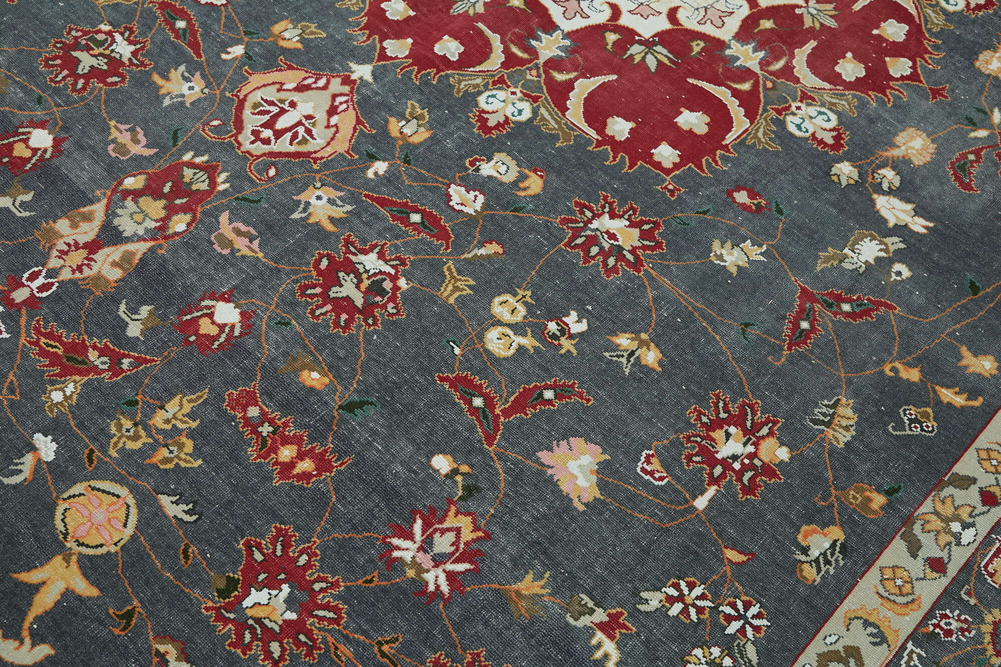 Pewter Persian — 2.45 x 3.68