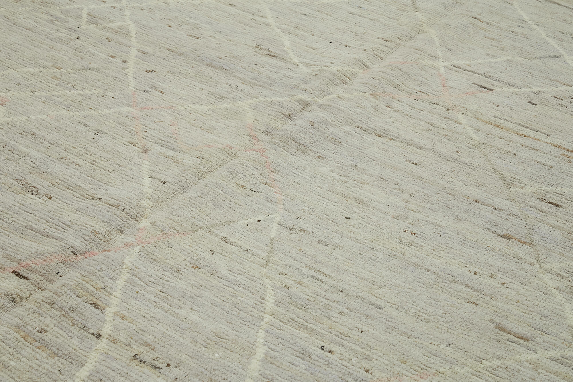 Beige Beige Tribal Atlas Rug – 2.90 x 3.74 — 2.90 x 3.74