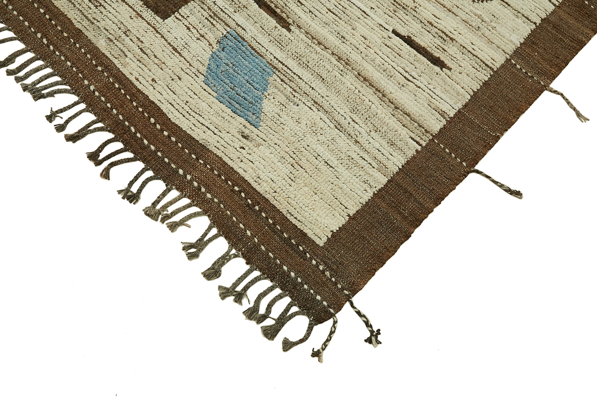 Beige Beige Behesht Atlas Rug – 2.74 x 3.78 — 2.74 x 3.78