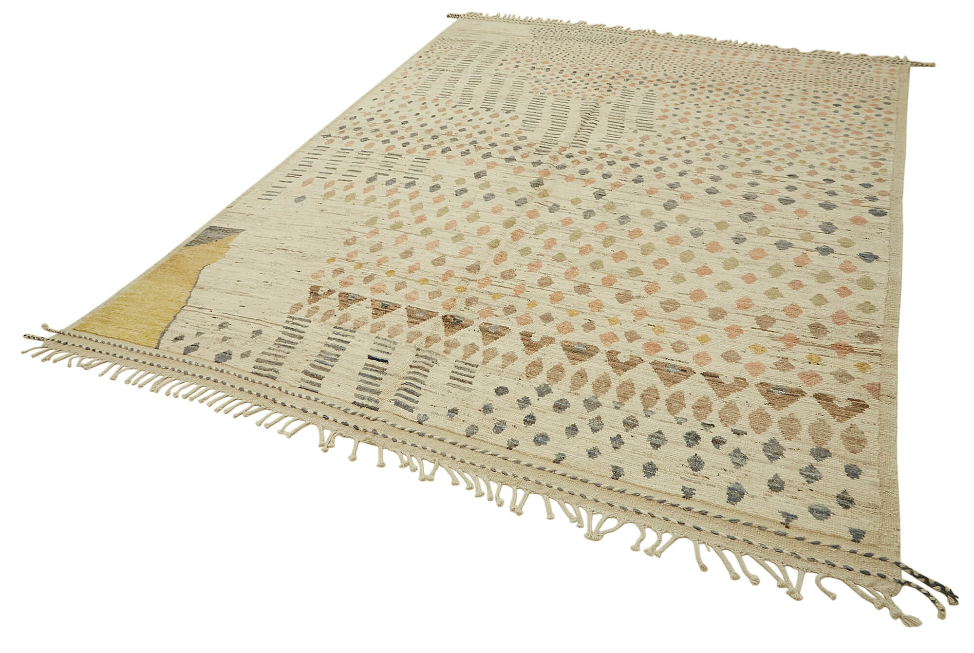 Beige Beige Saada Atlas Rug – 2.92 x 3.77 — 2.92 x 3.77