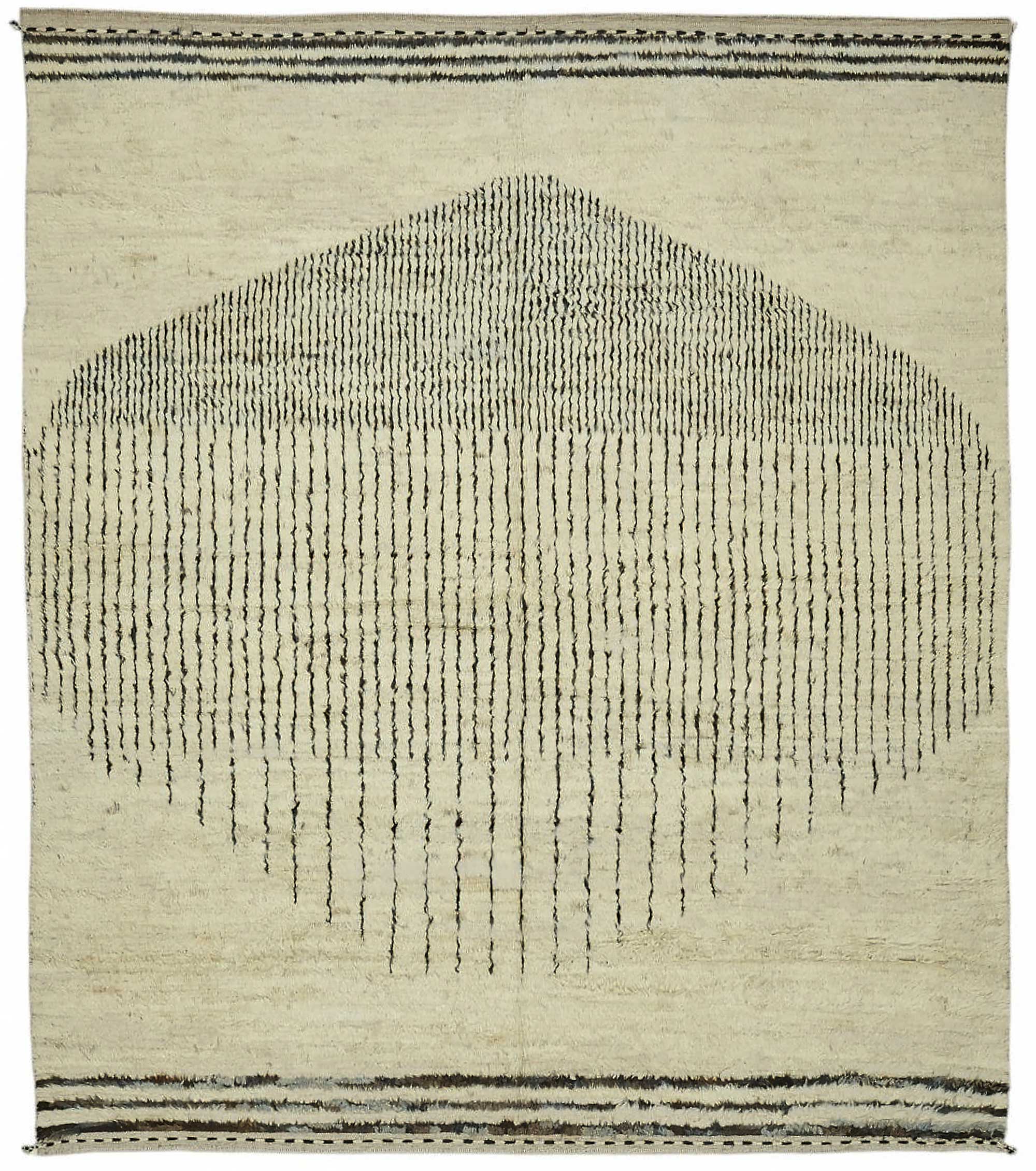 Beige Beige Saada Atlas Rug – 2.67 x 3.05 — 2.67 x 3.05