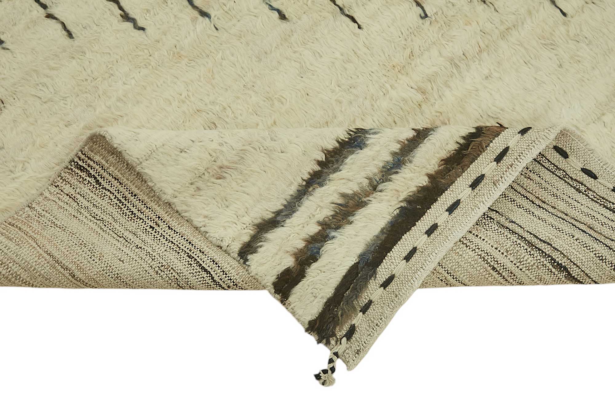 Beige Beige Saada Atlas Rug – 2.67 x 3.05 — 2.67 x 3.05