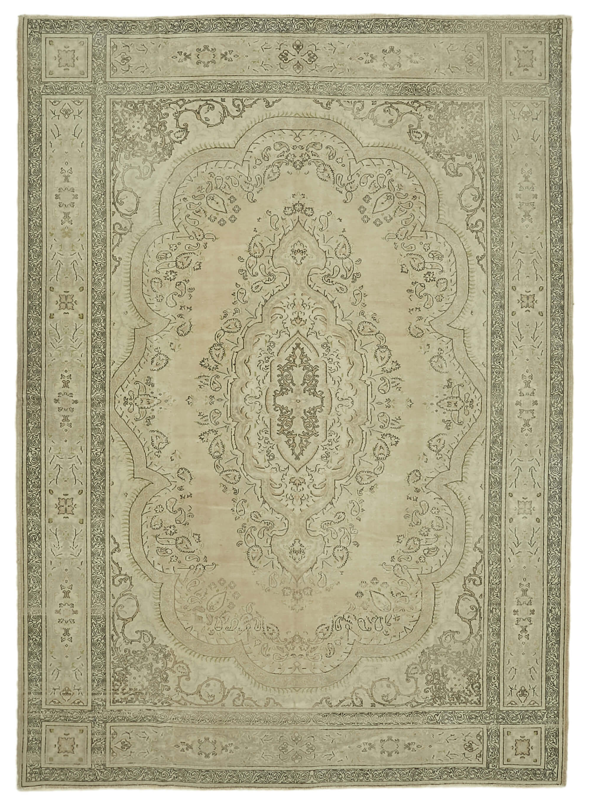 Alabaster Persian — 2.43 x 3.39