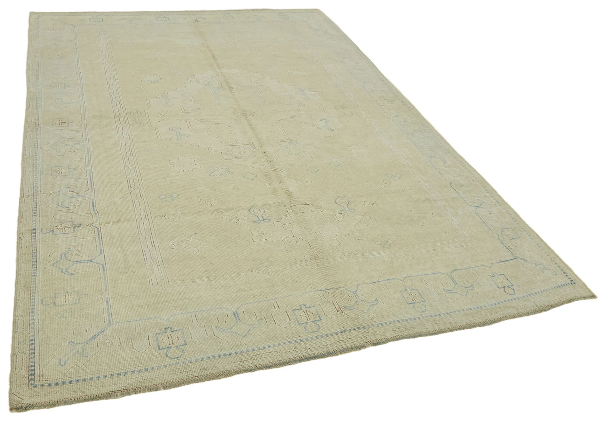 Beige Anadolu Hali Beige Rug — 1.98 x 2.81