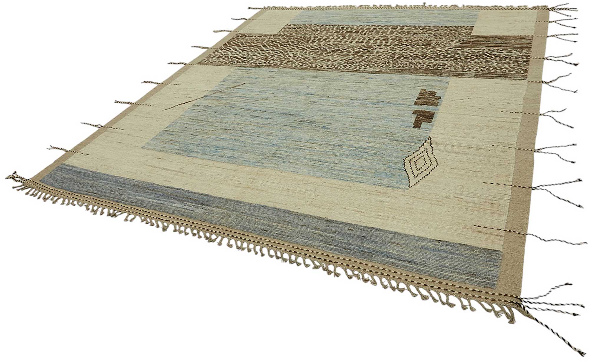 Beige Beige Quti Atlas Rug – 2.61 x 3.02 — 2.61 x 3.02