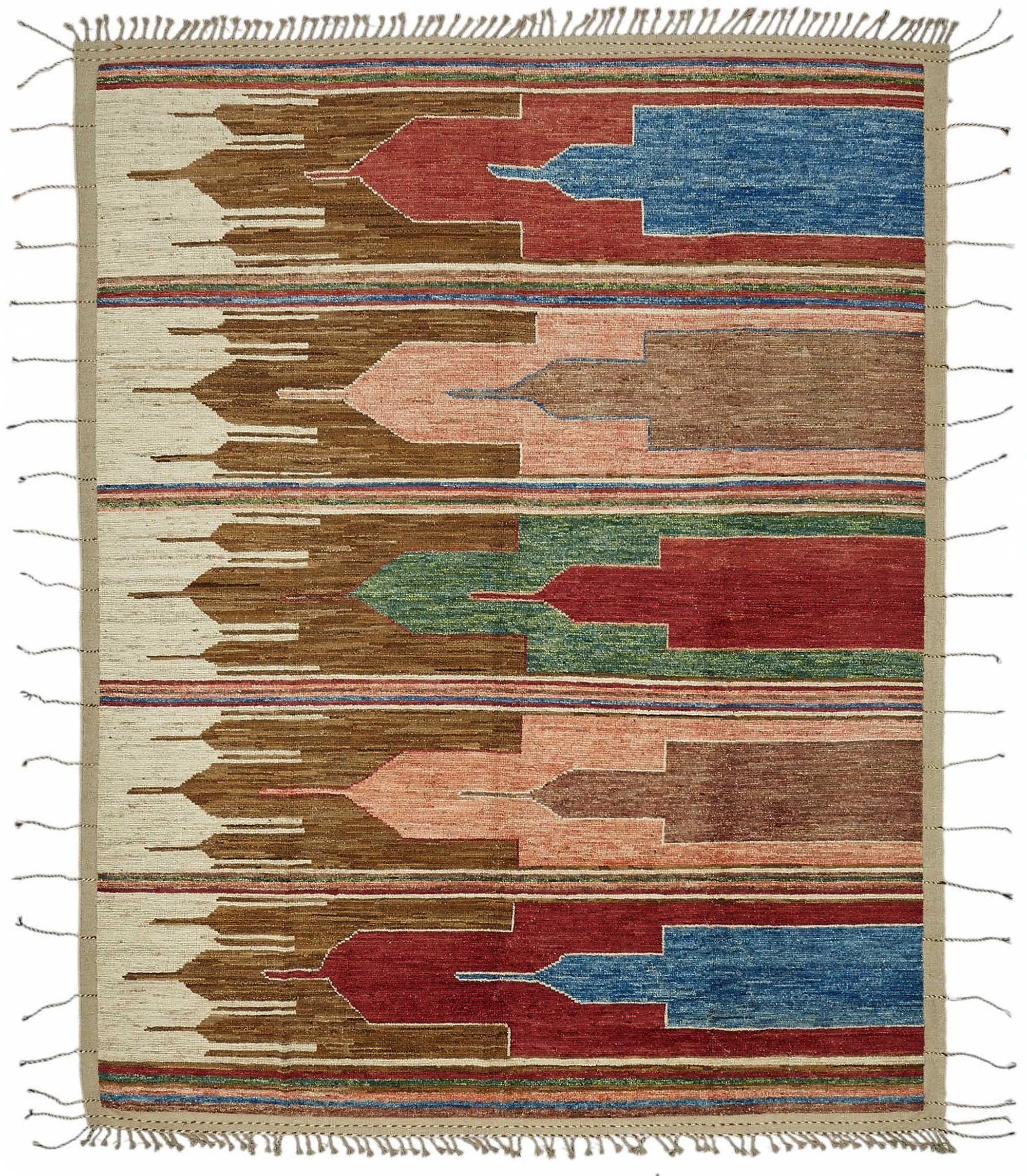 Multicolor Multicolor Tribal Atlas Rug – 2.71 x 3.51 — 2.71 x 3.51