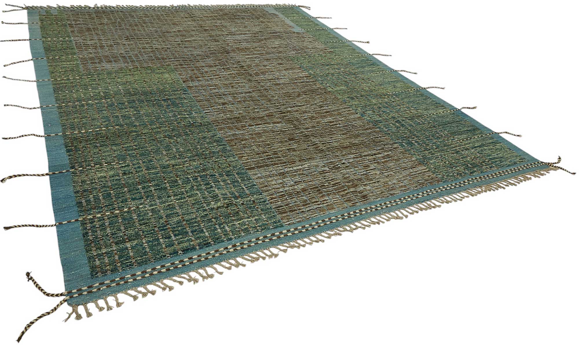 Brown Brown Tribal Rug Rug – 2.95 x 3.71 — 2.95 x 3.71