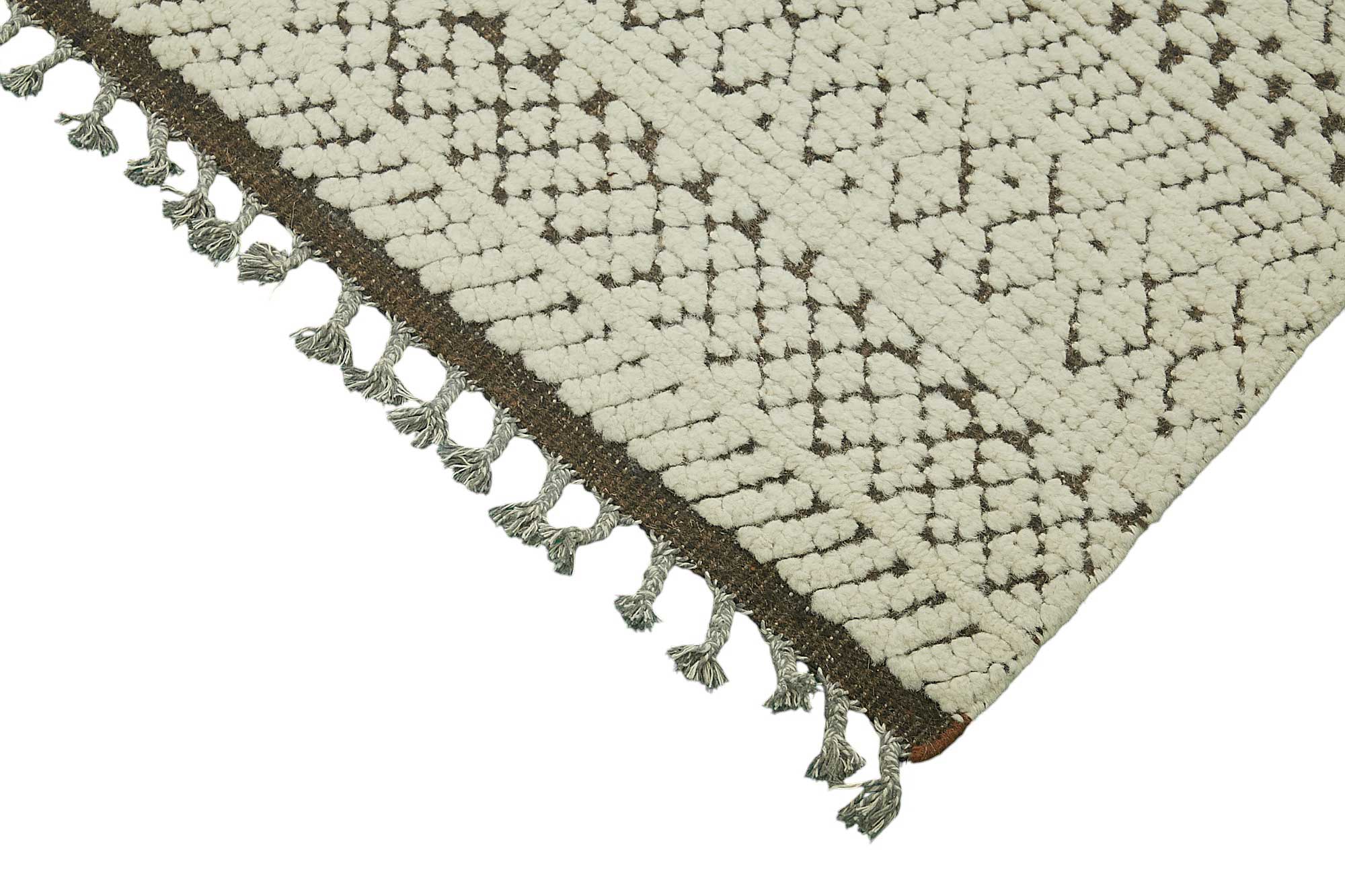 Beige Beige Zari Atlas Rug – 2.78 x 3.74 — 2.78 x 3.74