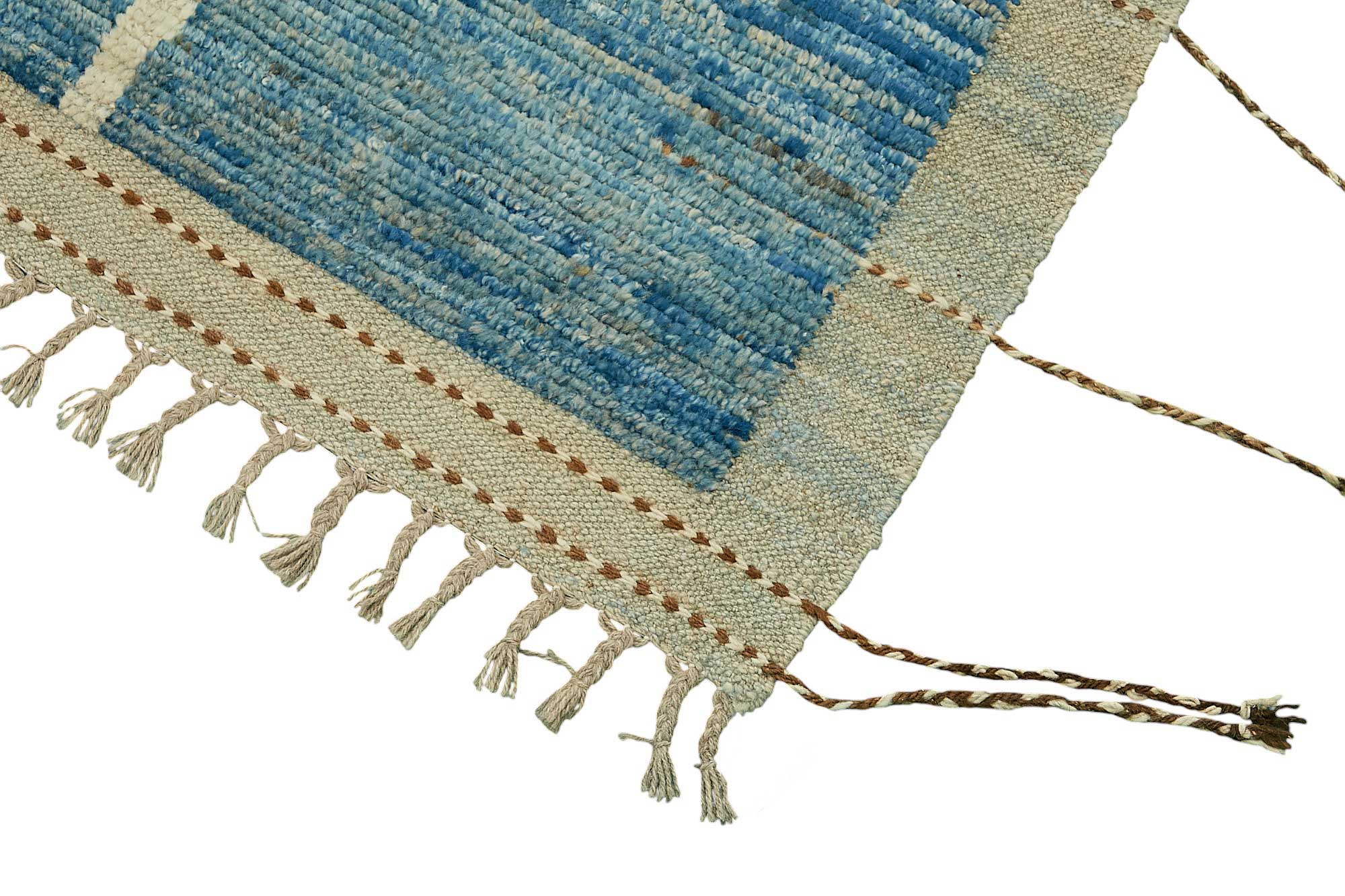 Blue Blue Samandar Atlas Rug – 2.88 x 3.69 — 2.88 x 3.69