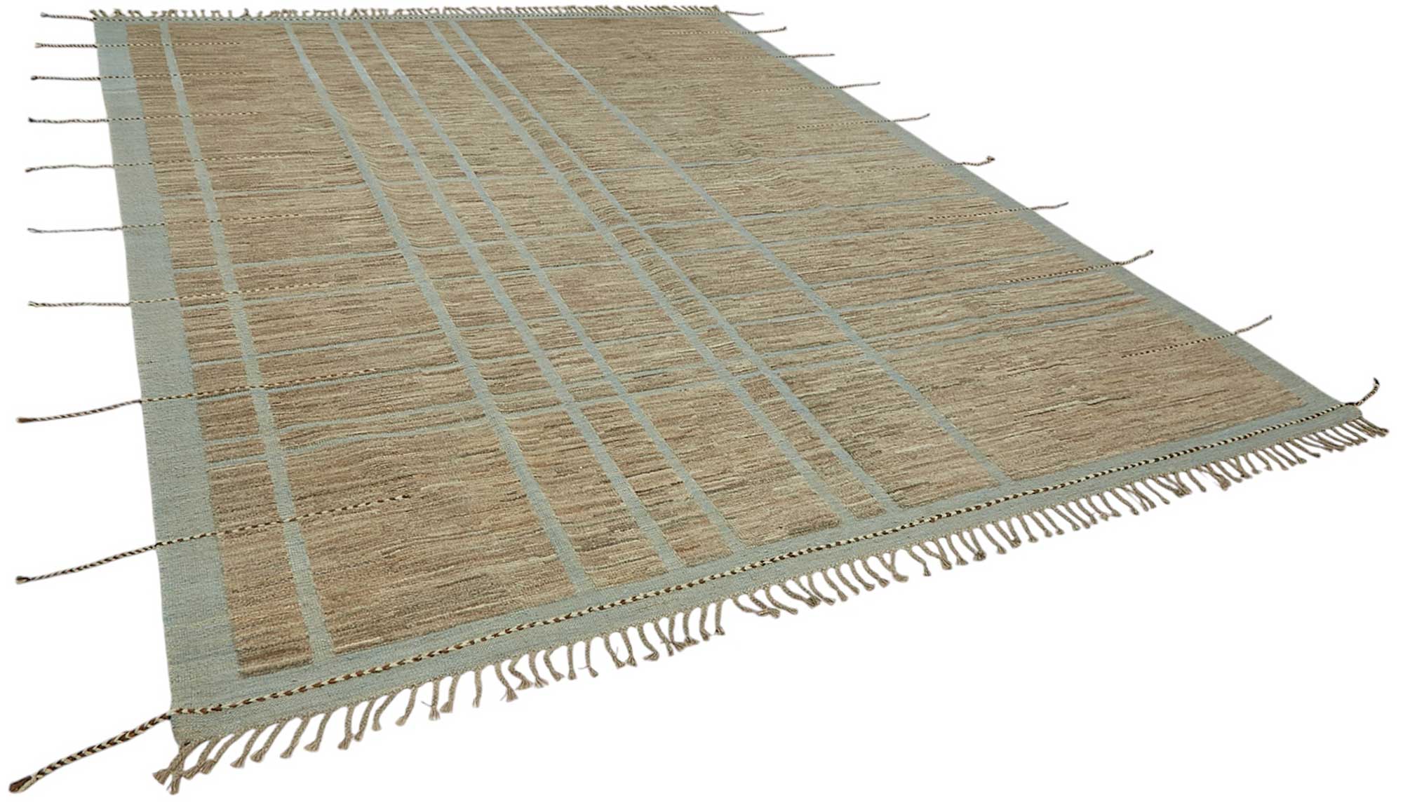 Brown Brown Khaki Atlas Rug – 2.82 x 3.72 — 2.82 x 3.72