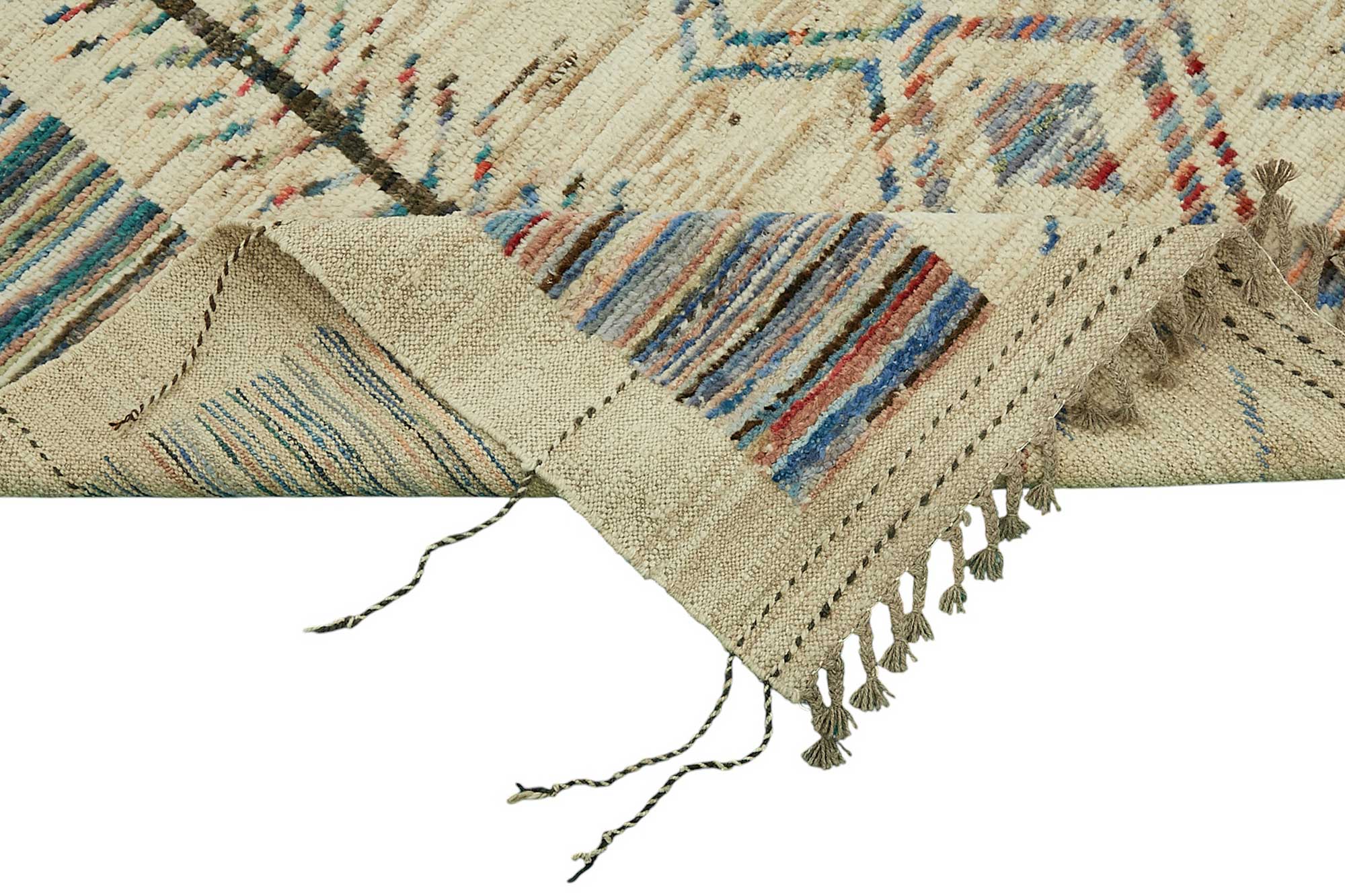 Beige Beige Kazzak Atlas Rug – 2.11 x 3.00 — 2.11 x 3.00