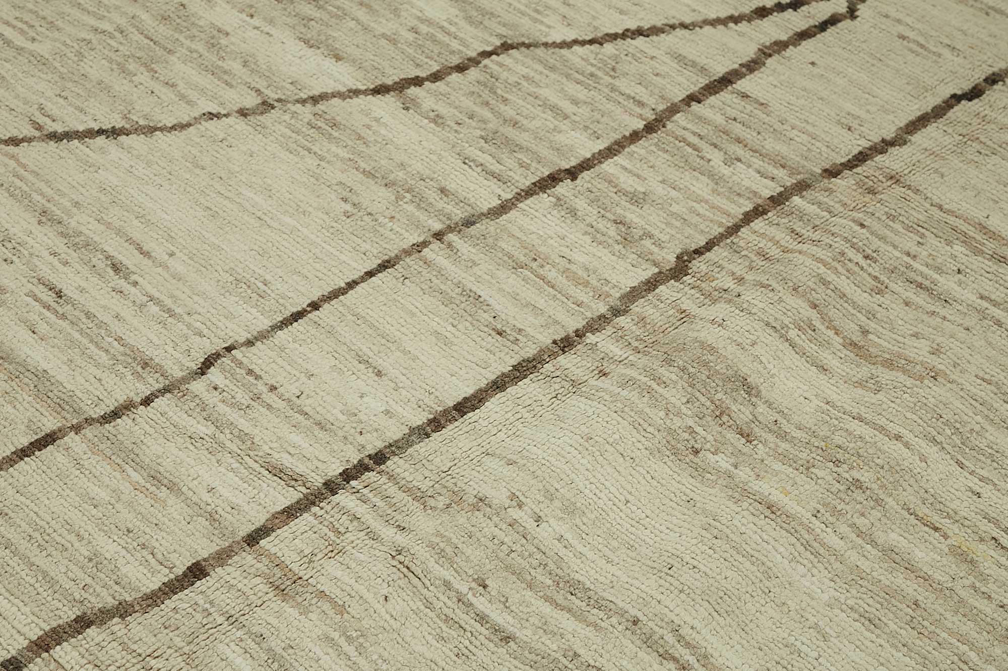 Beige Beige Abstract Atlas Rug – 2.57 x 3.01 — 2.57 x 3.01