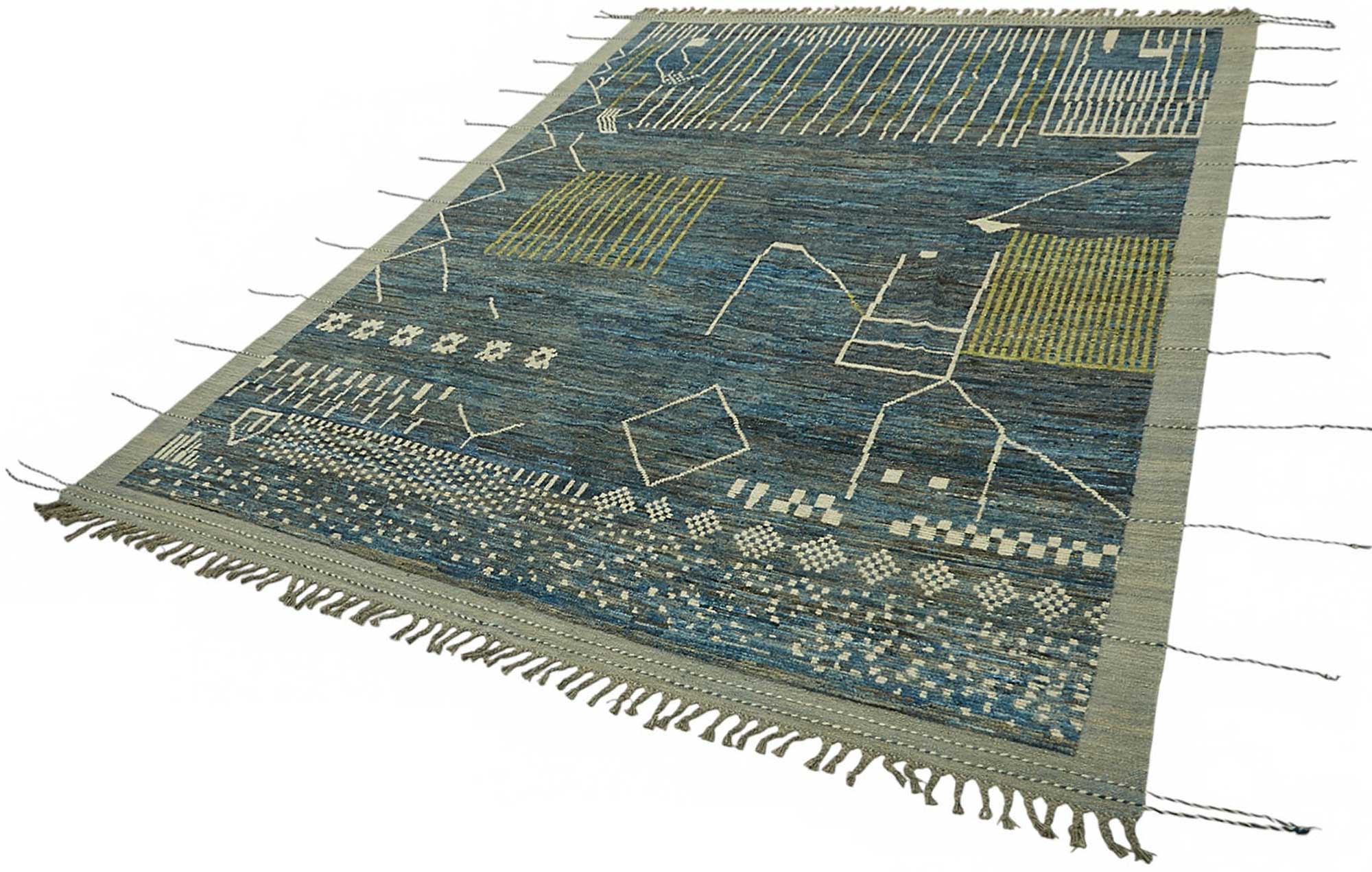 Blue Blue Khoja Atlas – 2.19 x 3.07 — 2.19 x 3.07