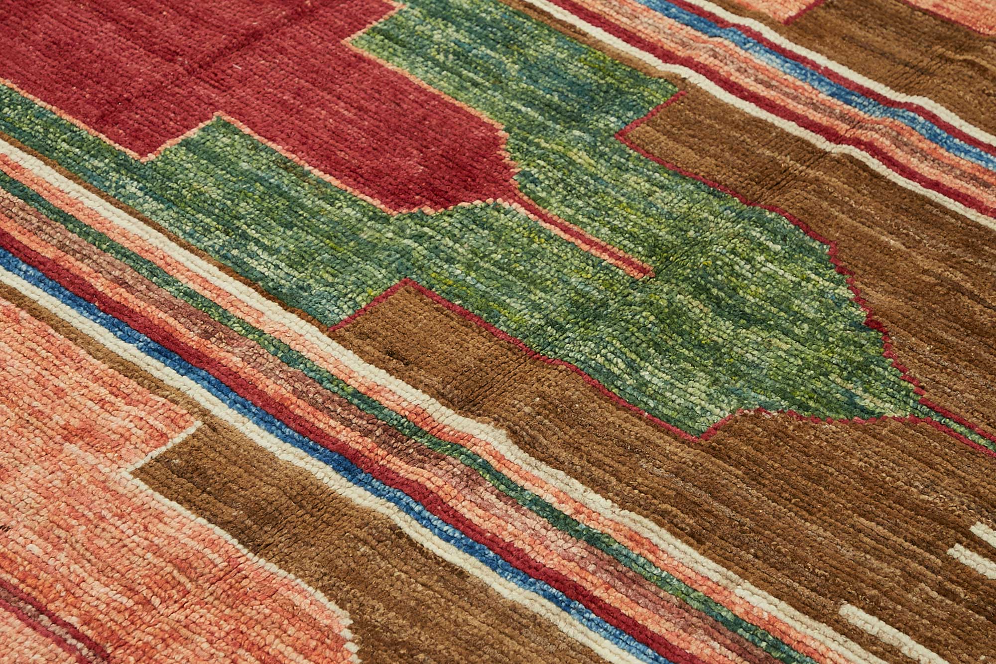 Multicolor Tribal Atlas – 2.58 x 3.05 — 2.58 x 3.05