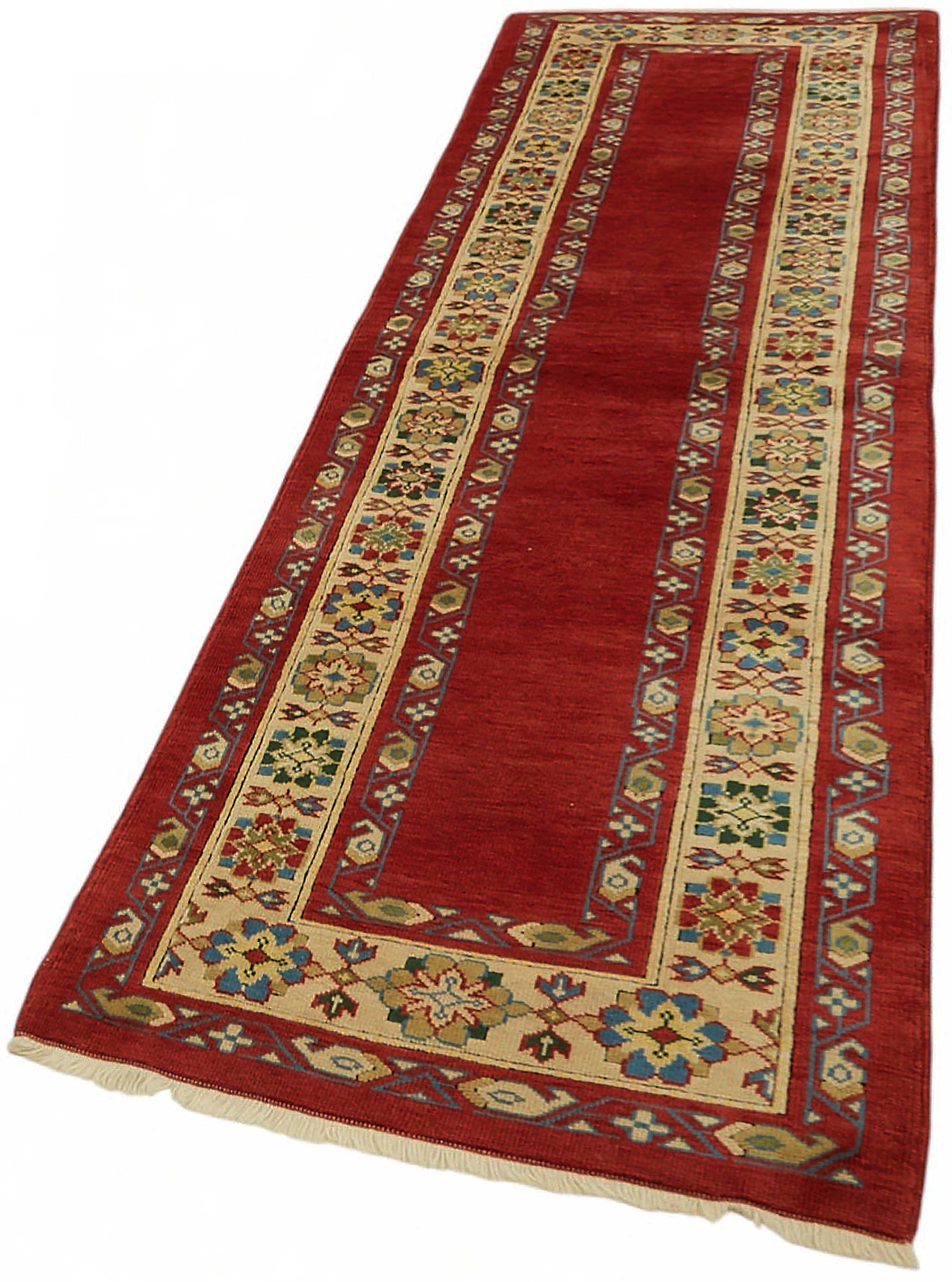 Crimson Oushak Runner — 0.81 x 2.81