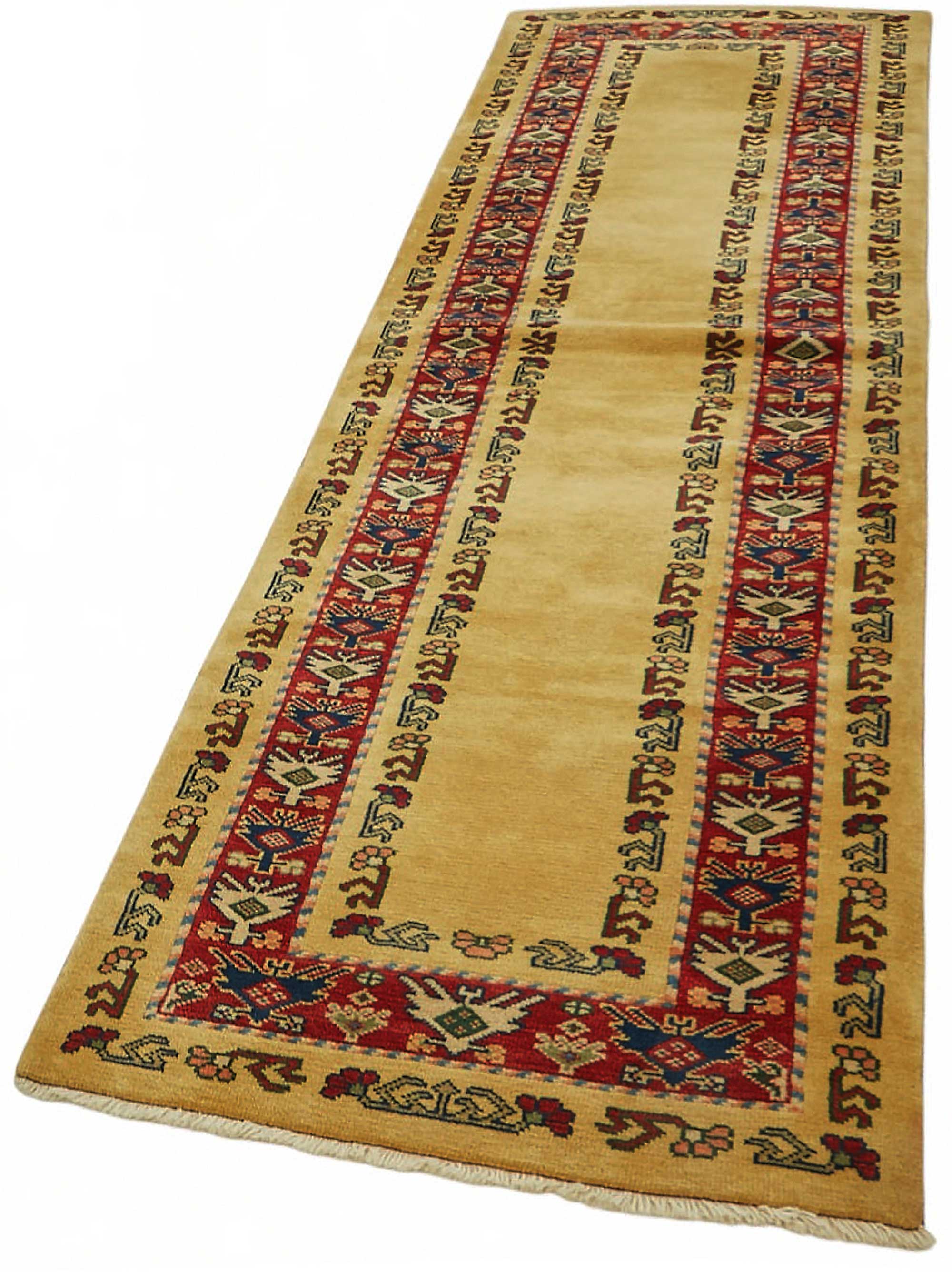 Gilded Oushak Runner — 0.81 x 2.92