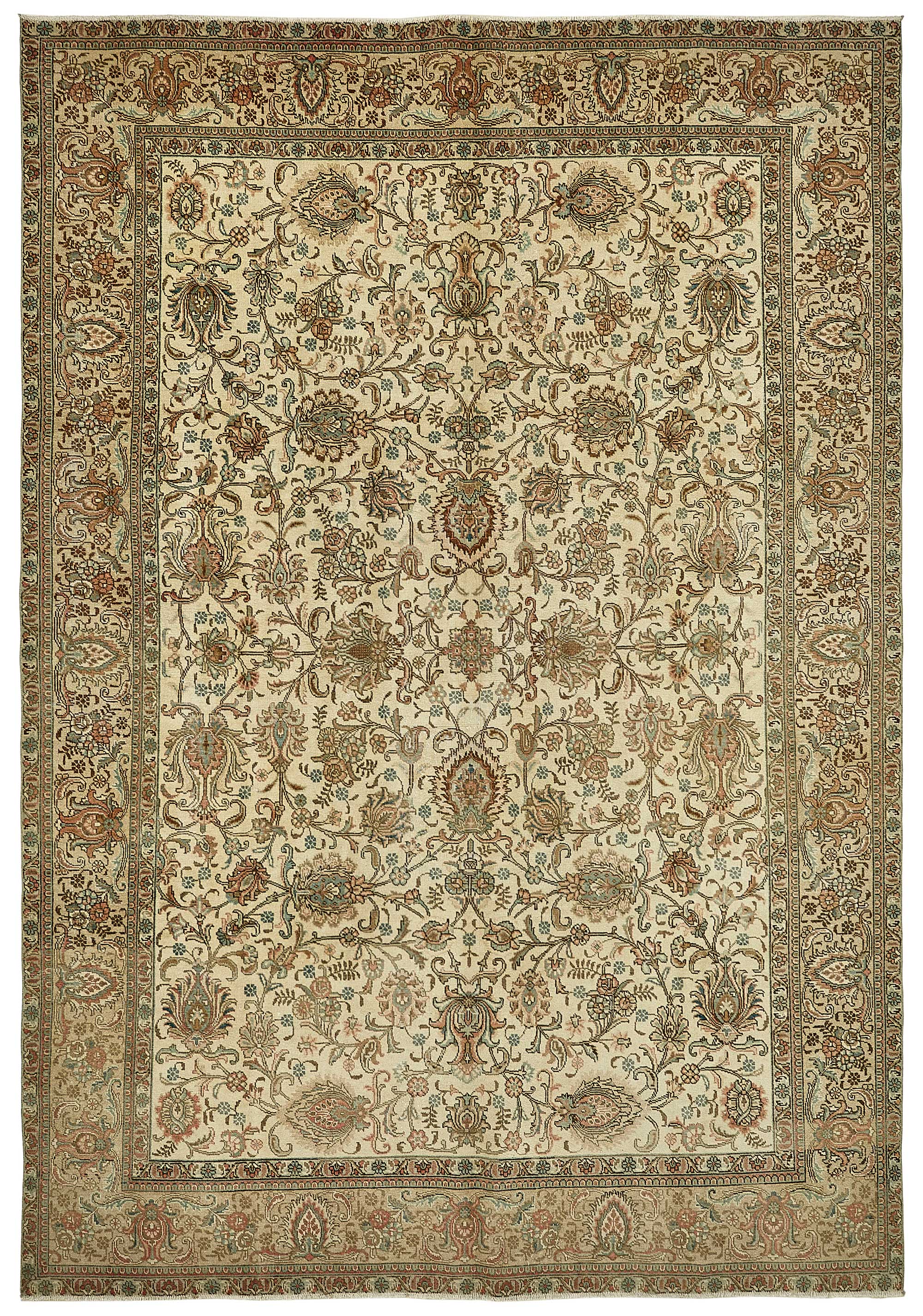 Ivory Persian — 2.46 x 3.55