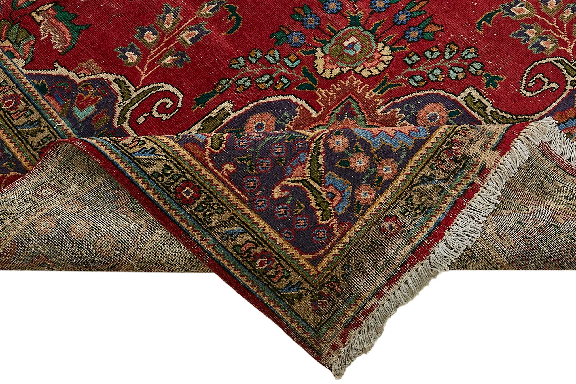 Claret Persian — 2.91 x 3.87