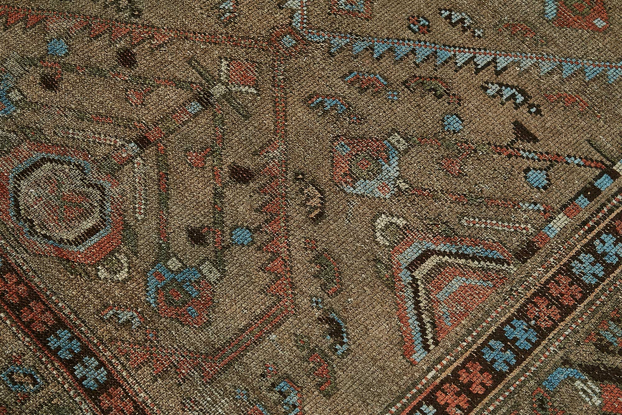 Brown Persian Antique — 1.18 x 1.75