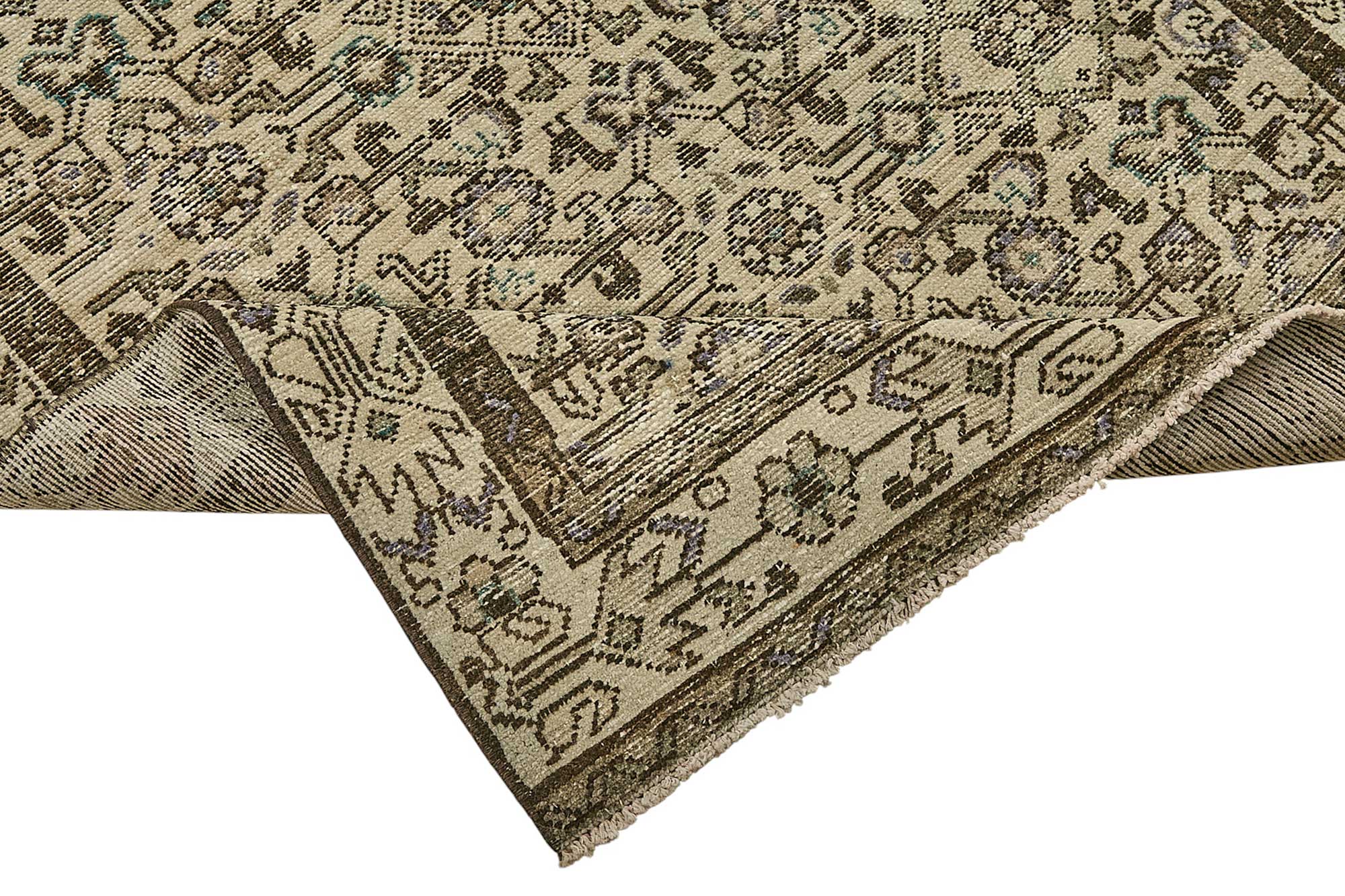 Beige Persian Antique — 1.03 x 4.10
